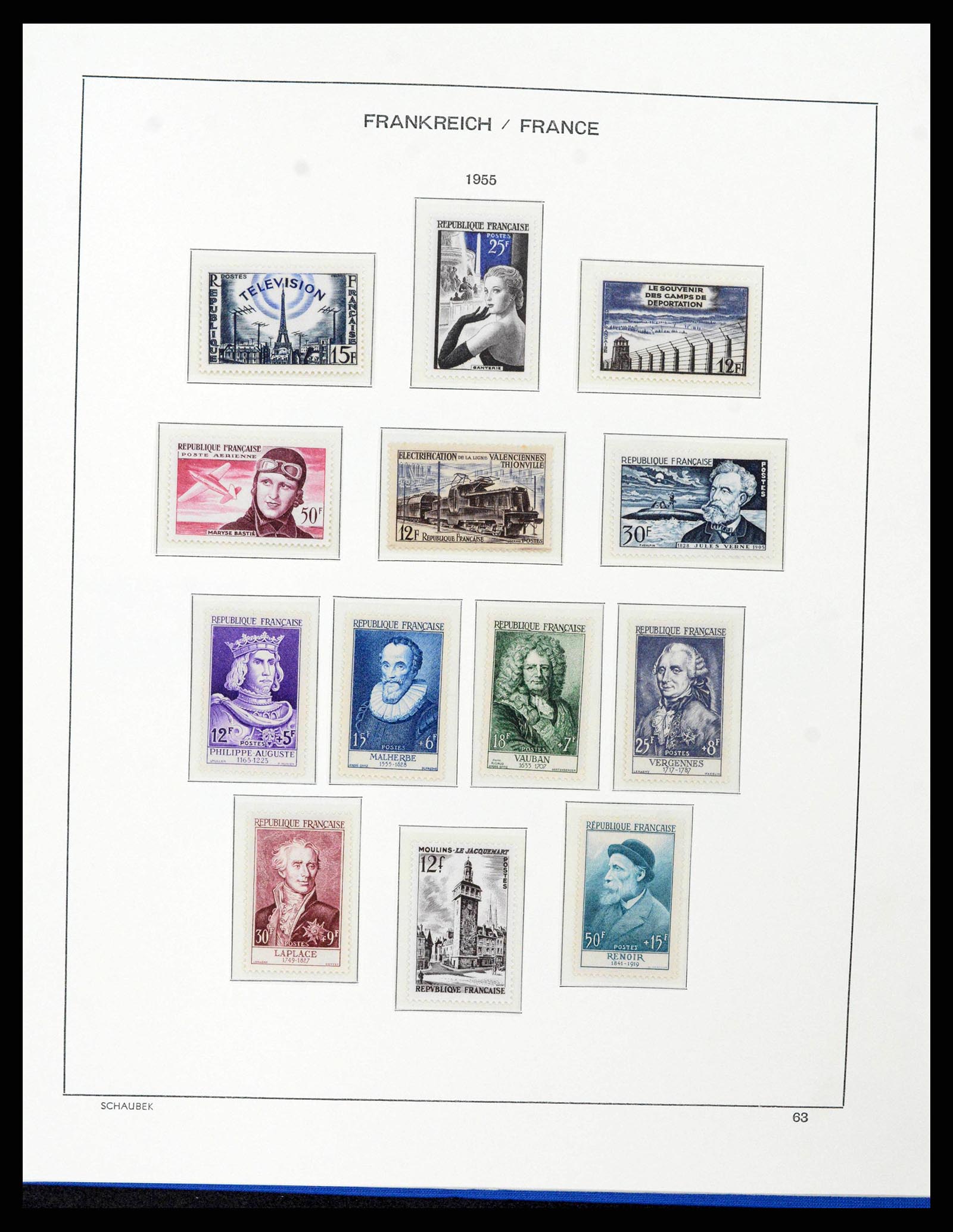 38380 0069 - Stamp collection 38380 France 1853-2004.