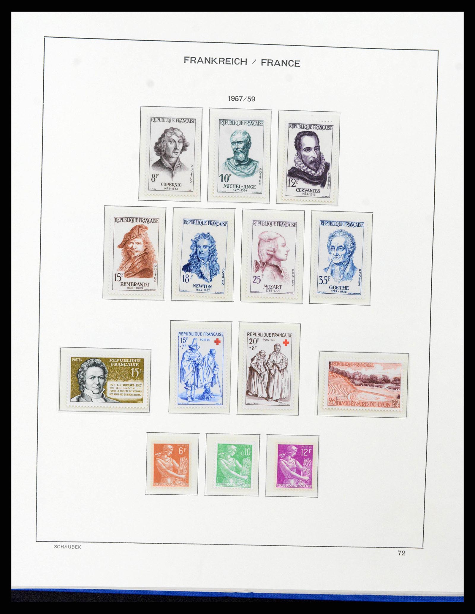 38380 0078 - Stamp collection 38380 France 1853-2004.