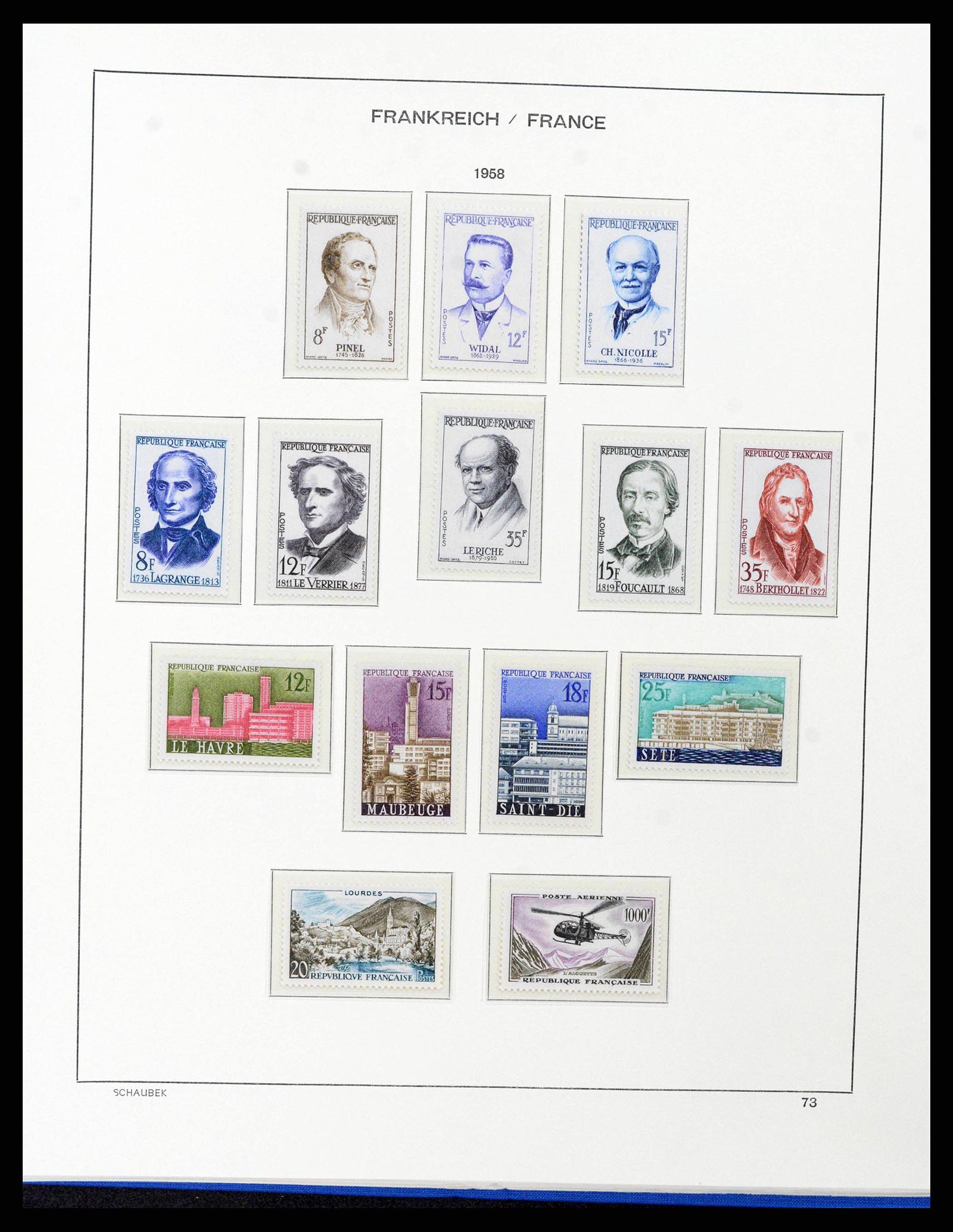 38380 0079 - Stamp collection 38380 France 1853-2004.