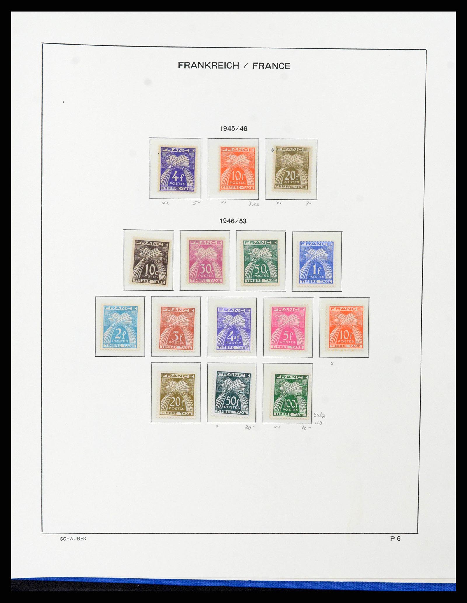 38380 0097 - Stamp collection 38380 France 1853-2004.