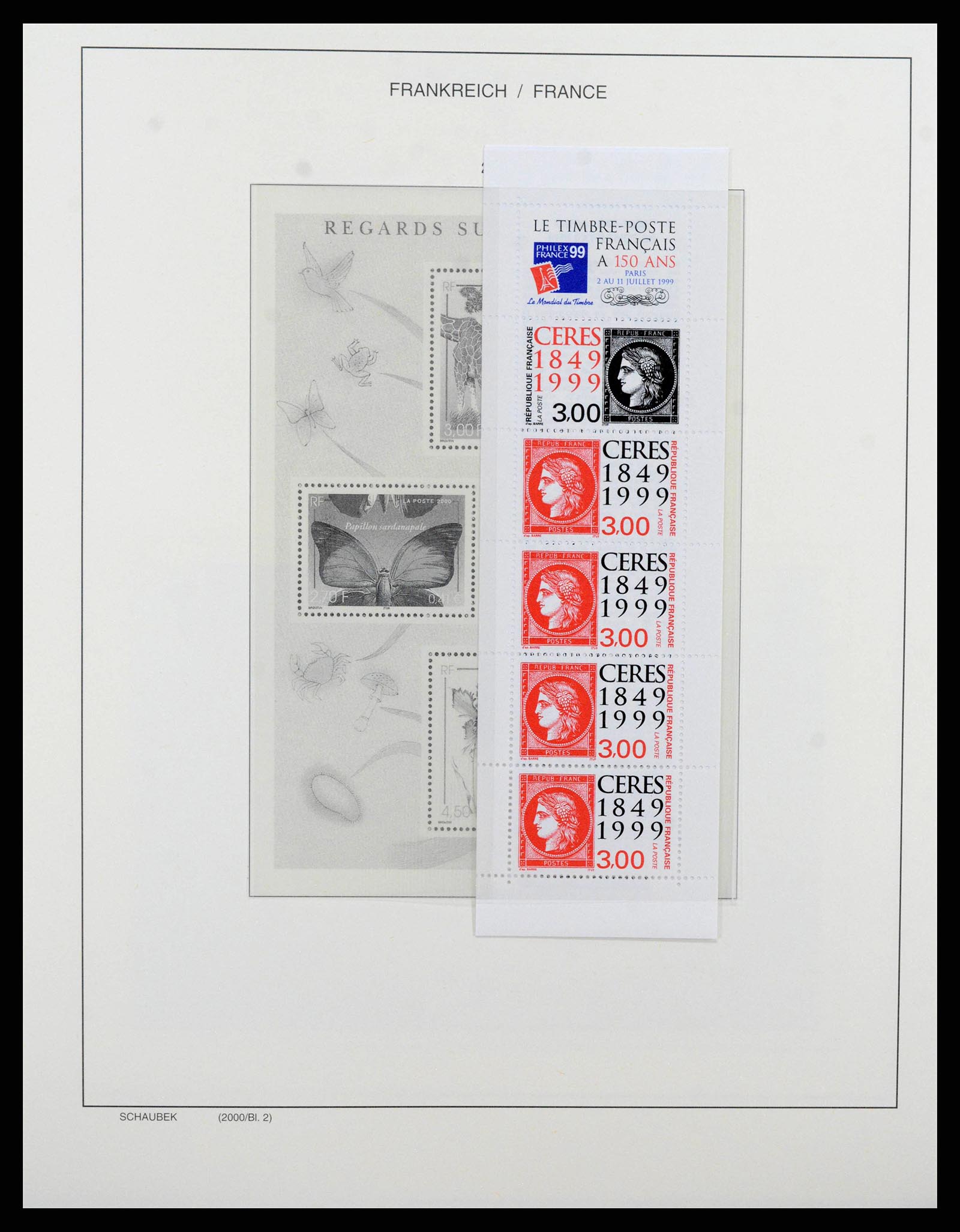 38380 0401 - Postzegelverzameling 38380 Frankrijk 1853-2004.