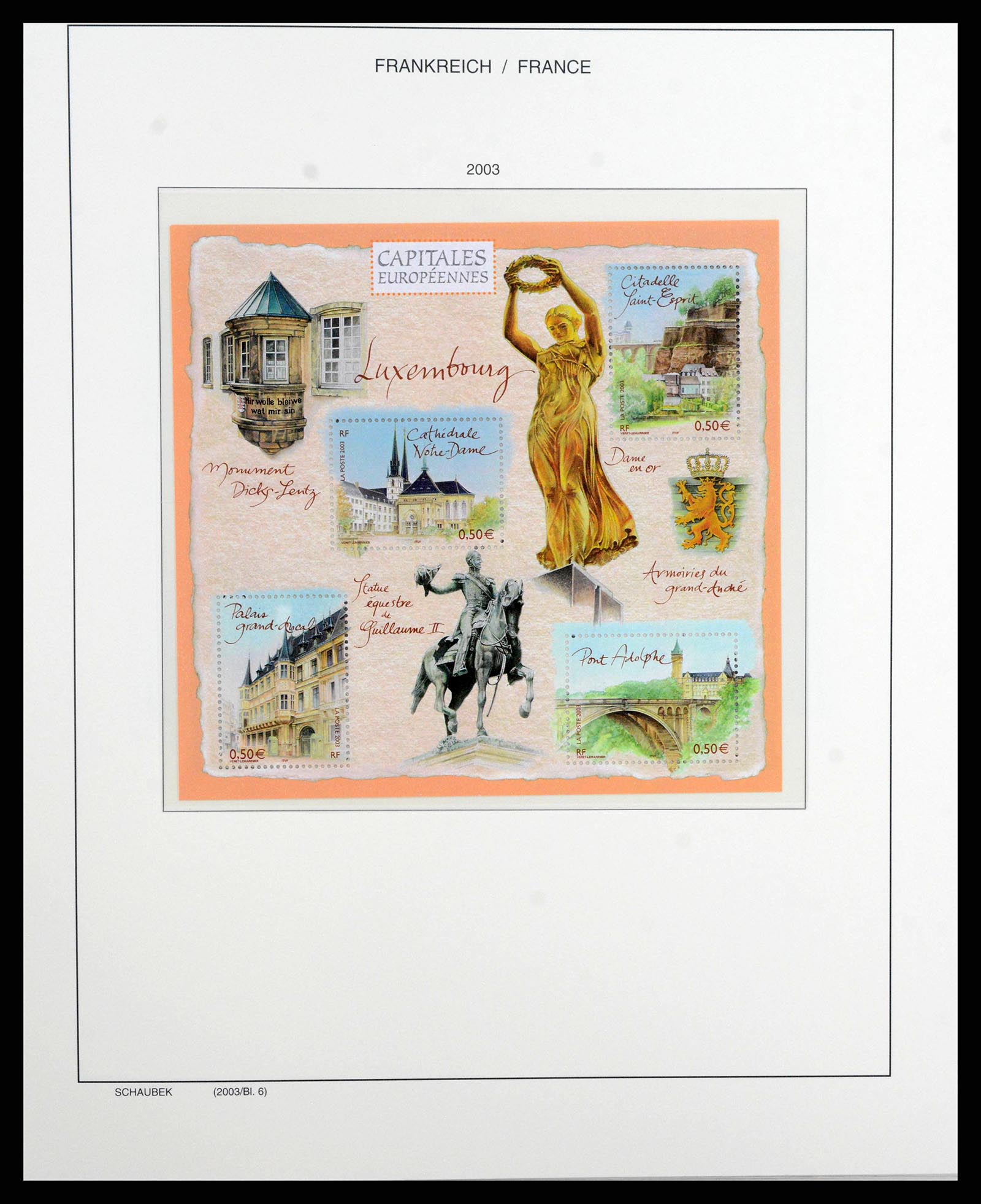38380 0413 - Postzegelverzameling 38380 Frankrijk 1853-2004.