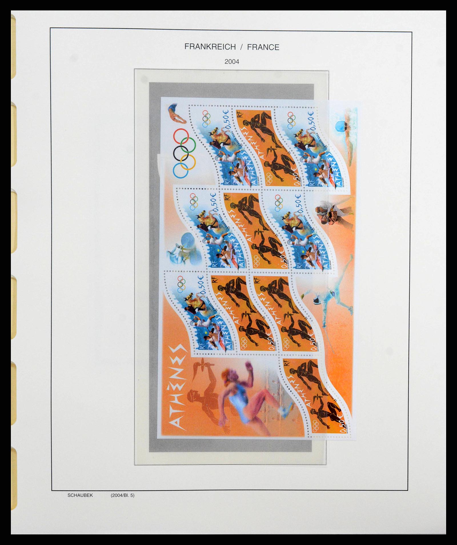 38380 0417 - Postzegelverzameling 38380 Frankrijk 1853-2004.
