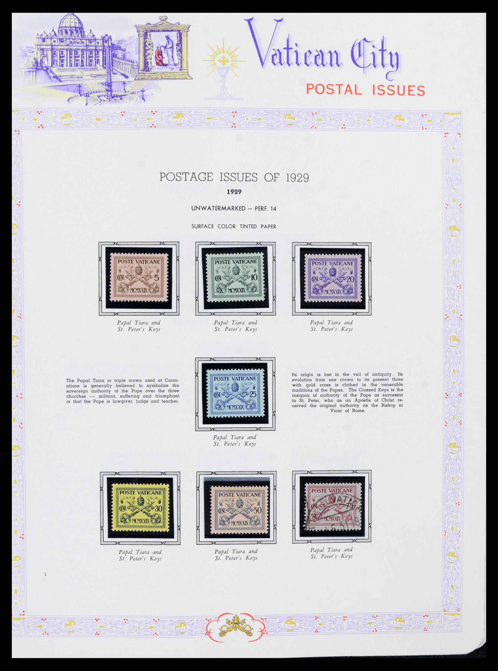 38381 0001 - Stamp collection 38381 Vatican complete 1929-2020!!