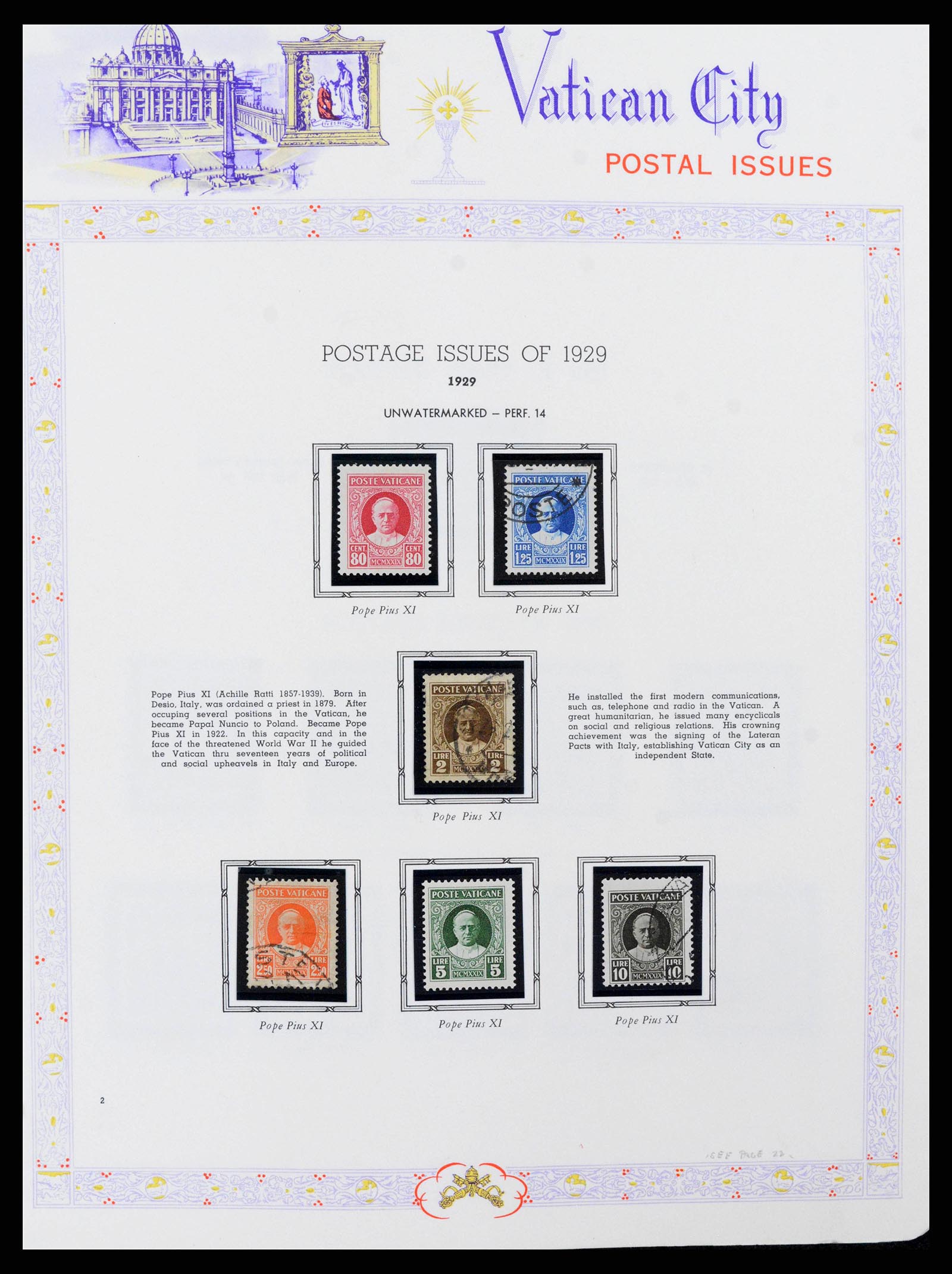 38381 0002 - Postzegelverzameling 38381 Vaticaan compleet 1929-2020!!