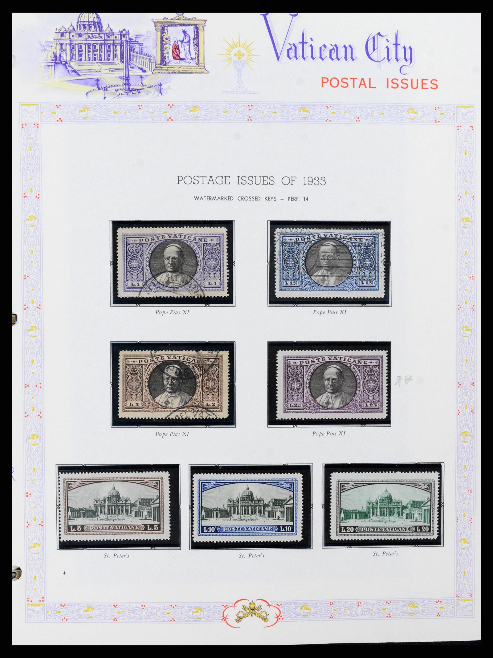 38381 0004 - Stamp collection 38381 Vatican complete 1929-2020!!