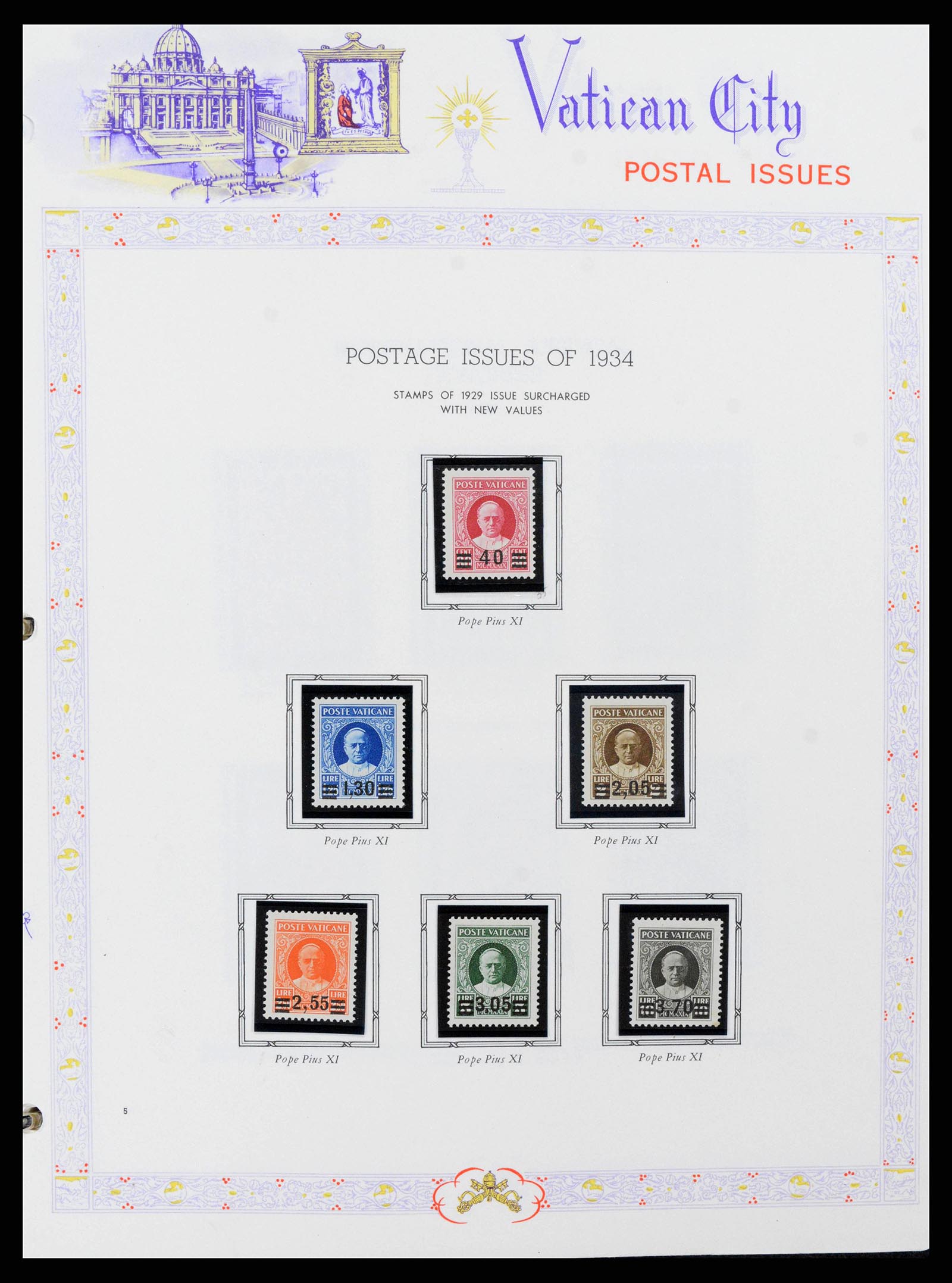 38381 0005 - Stamp collection 38381 Vatican complete 1929-2020!!