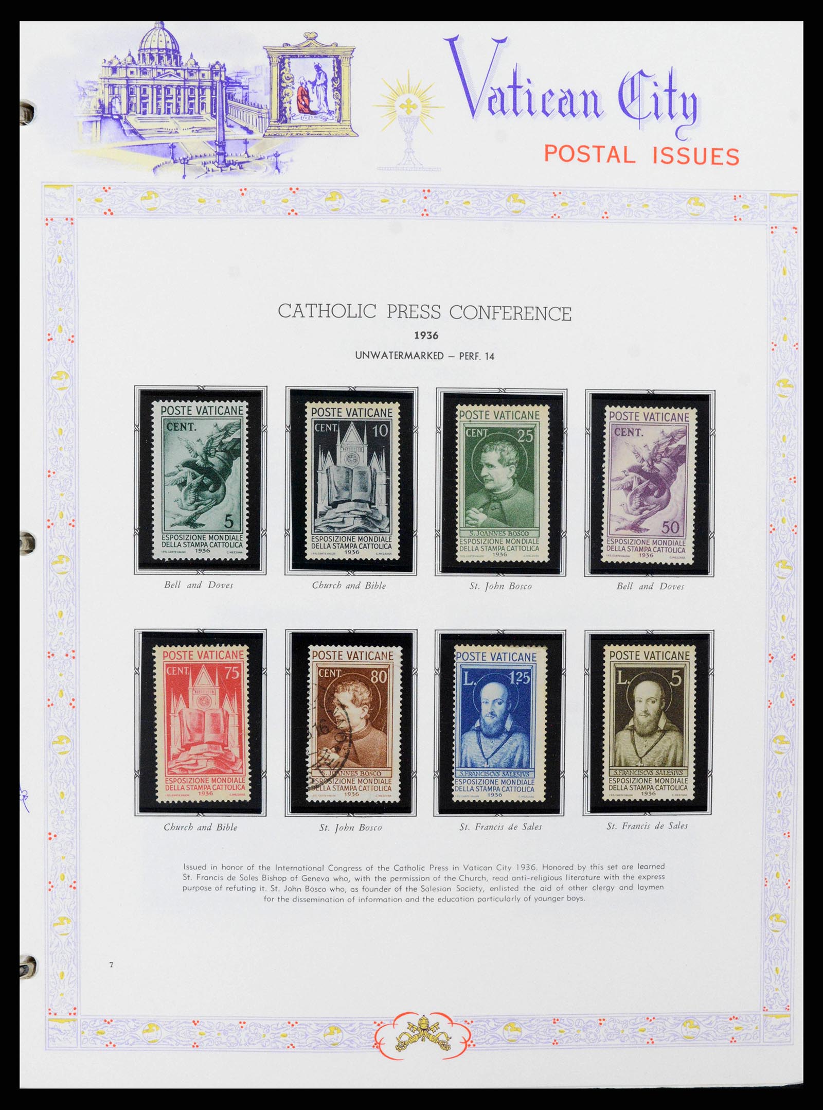 38381 0007 - Stamp collection 38381 Vatican complete 1929-2020!!