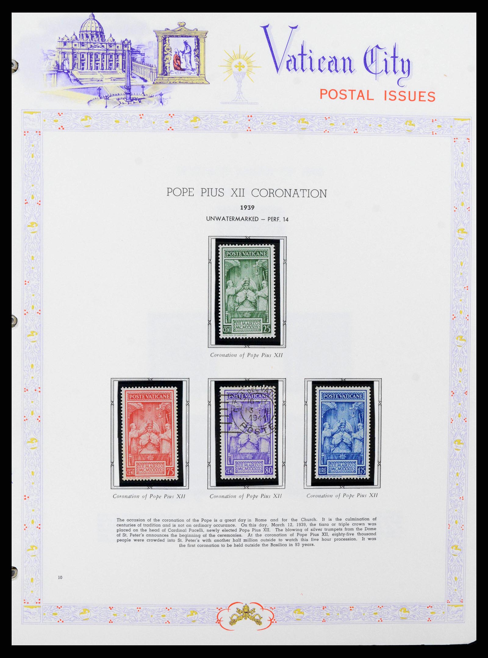 38381 0010 - Stamp collection 38381 Vatican complete 1929-2020!!