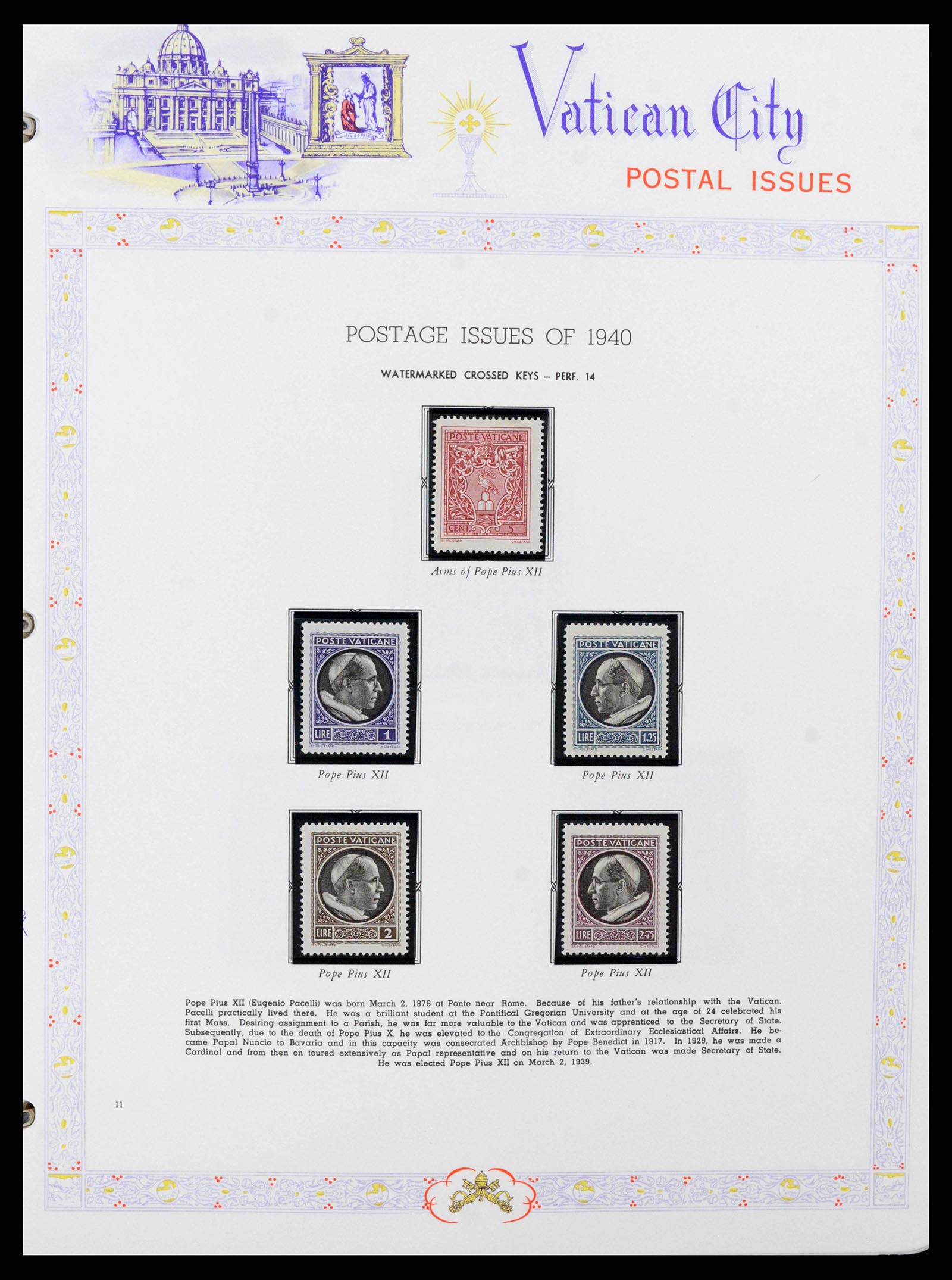 38381 0011 - Stamp collection 38381 Vatican complete 1929-2020!!