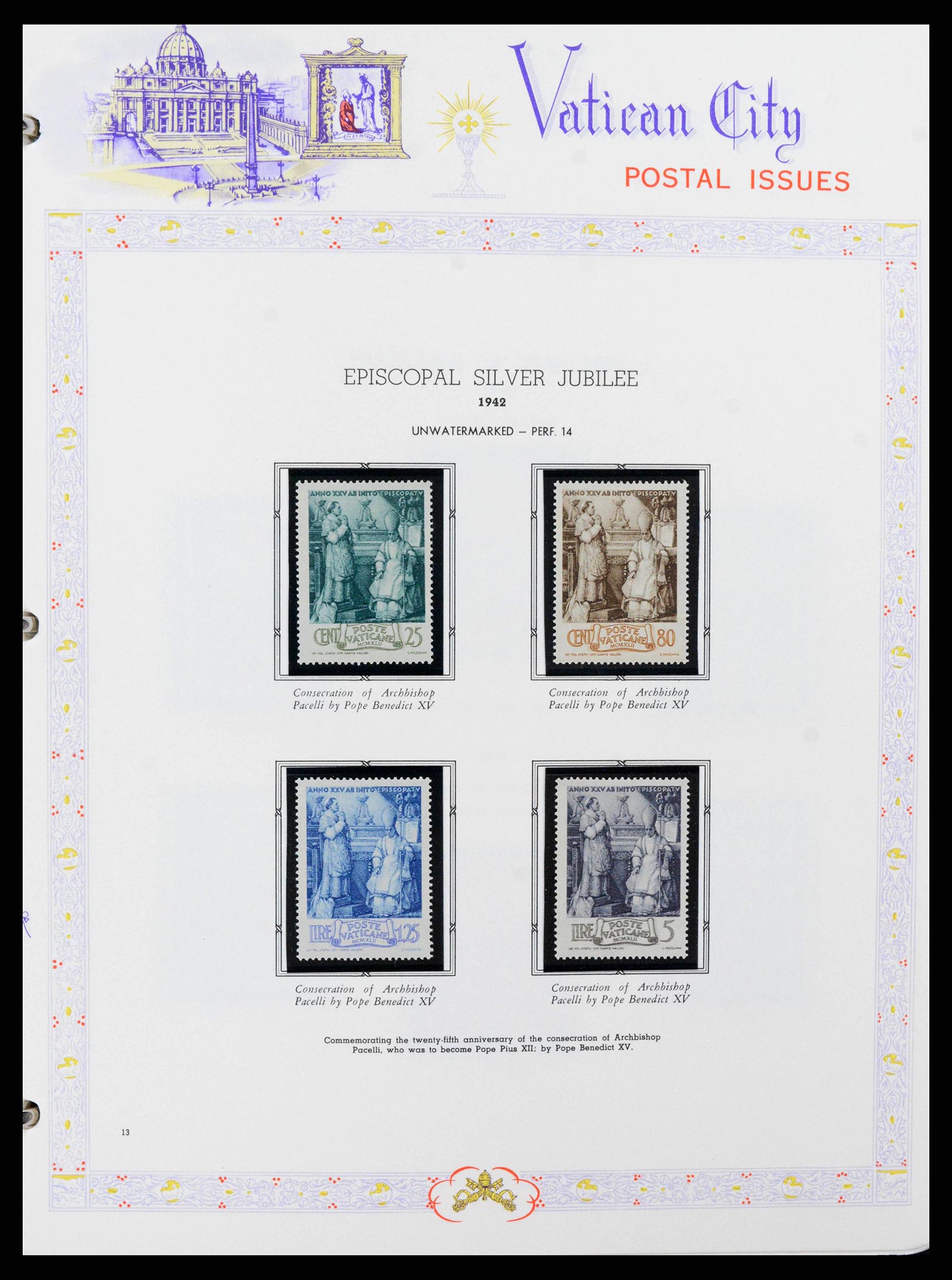 38381 0013 - Stamp collection 38381 Vatican complete 1929-2020!!