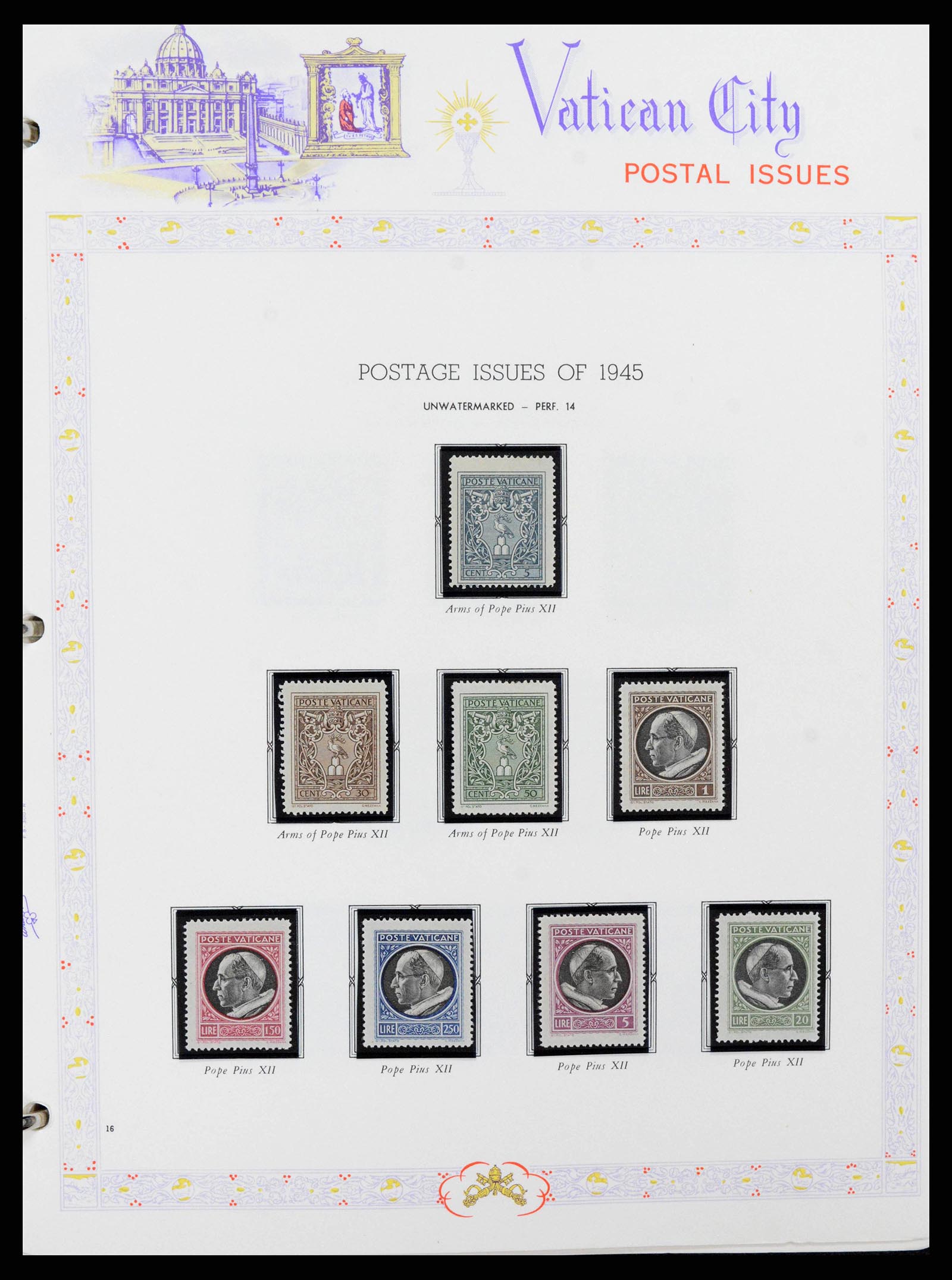 38381 0016 - Postzegelverzameling 38381 Vaticaan compleet 1929-2020!!