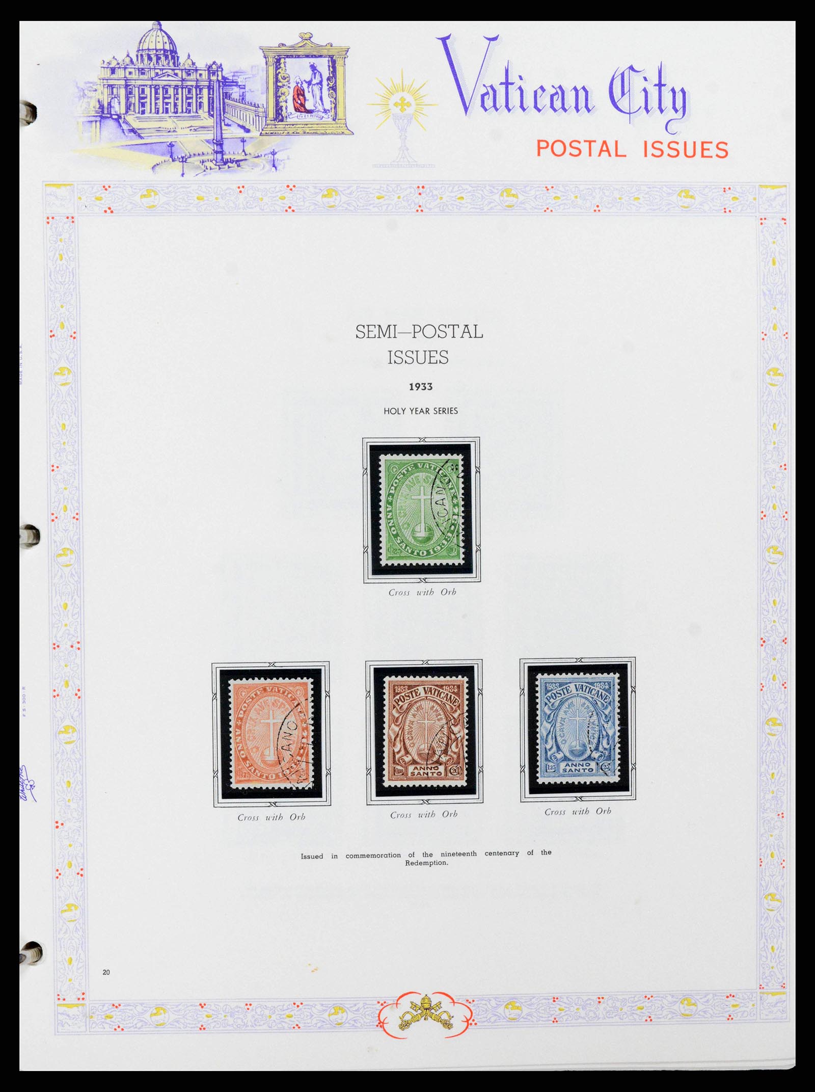 38381 0020 - Postzegelverzameling 38381 Vaticaan compleet 1929-2020!!