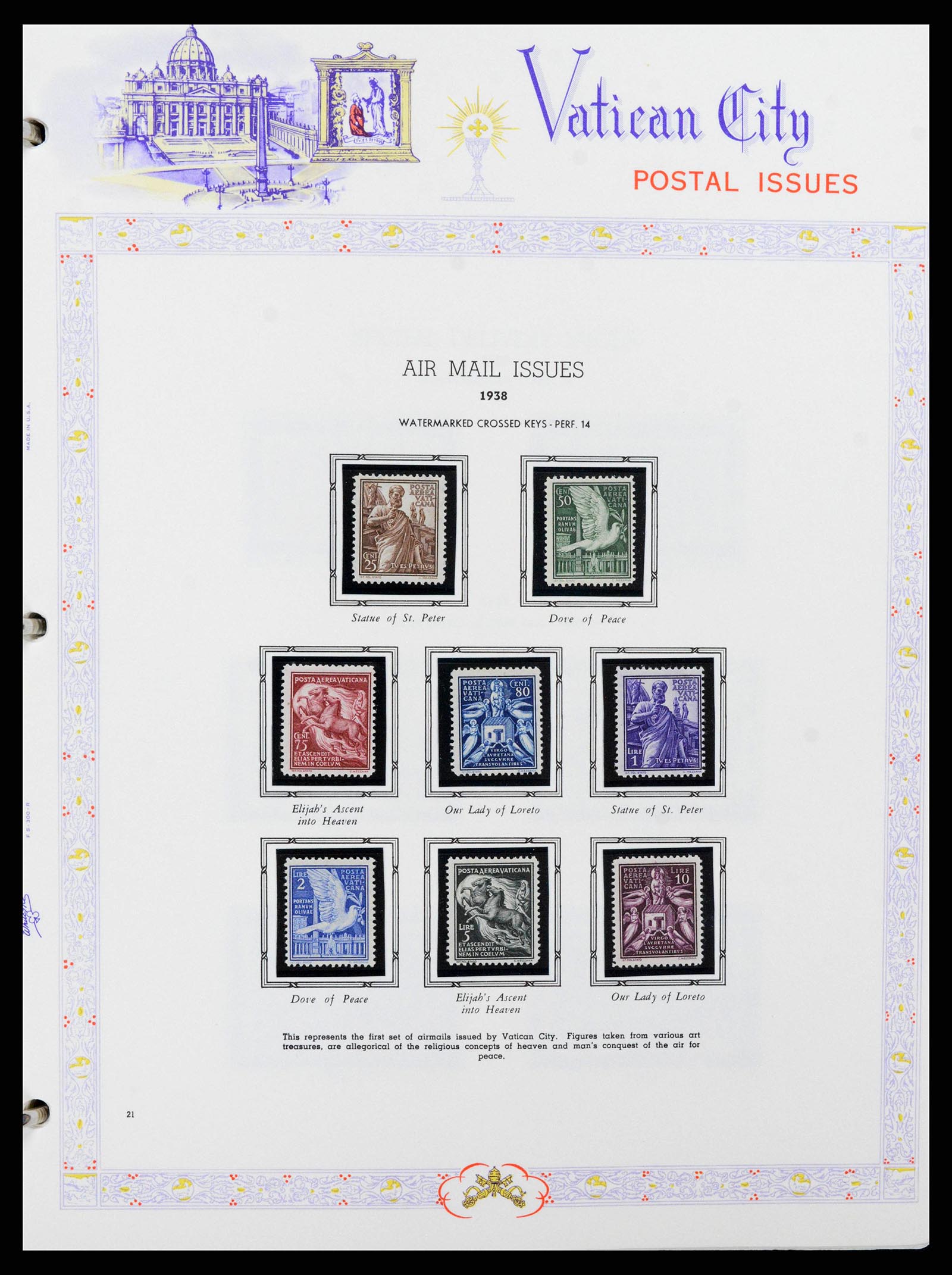 38381 0021 - Stamp collection 38381 Vatican complete 1929-2020!!