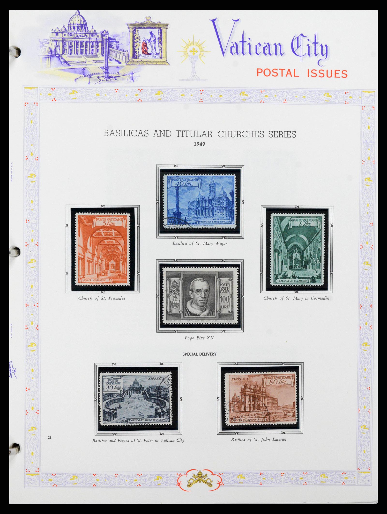 38381 0027 - Stamp collection 38381 Vatican complete 1929-2020!!