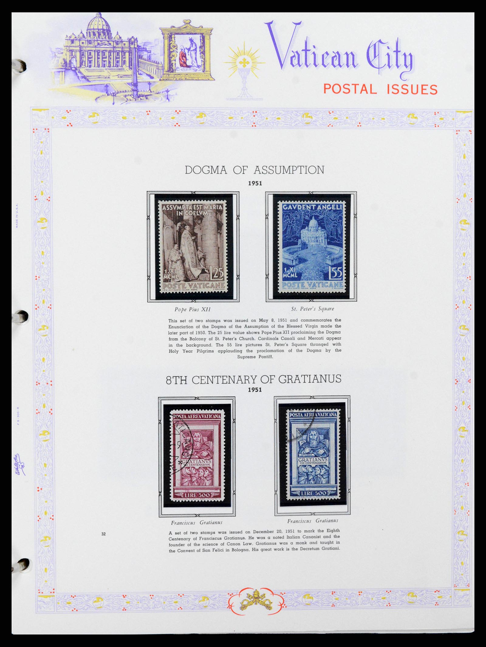 38381 0031 - Stamp collection 38381 Vatican complete 1929-2020!!