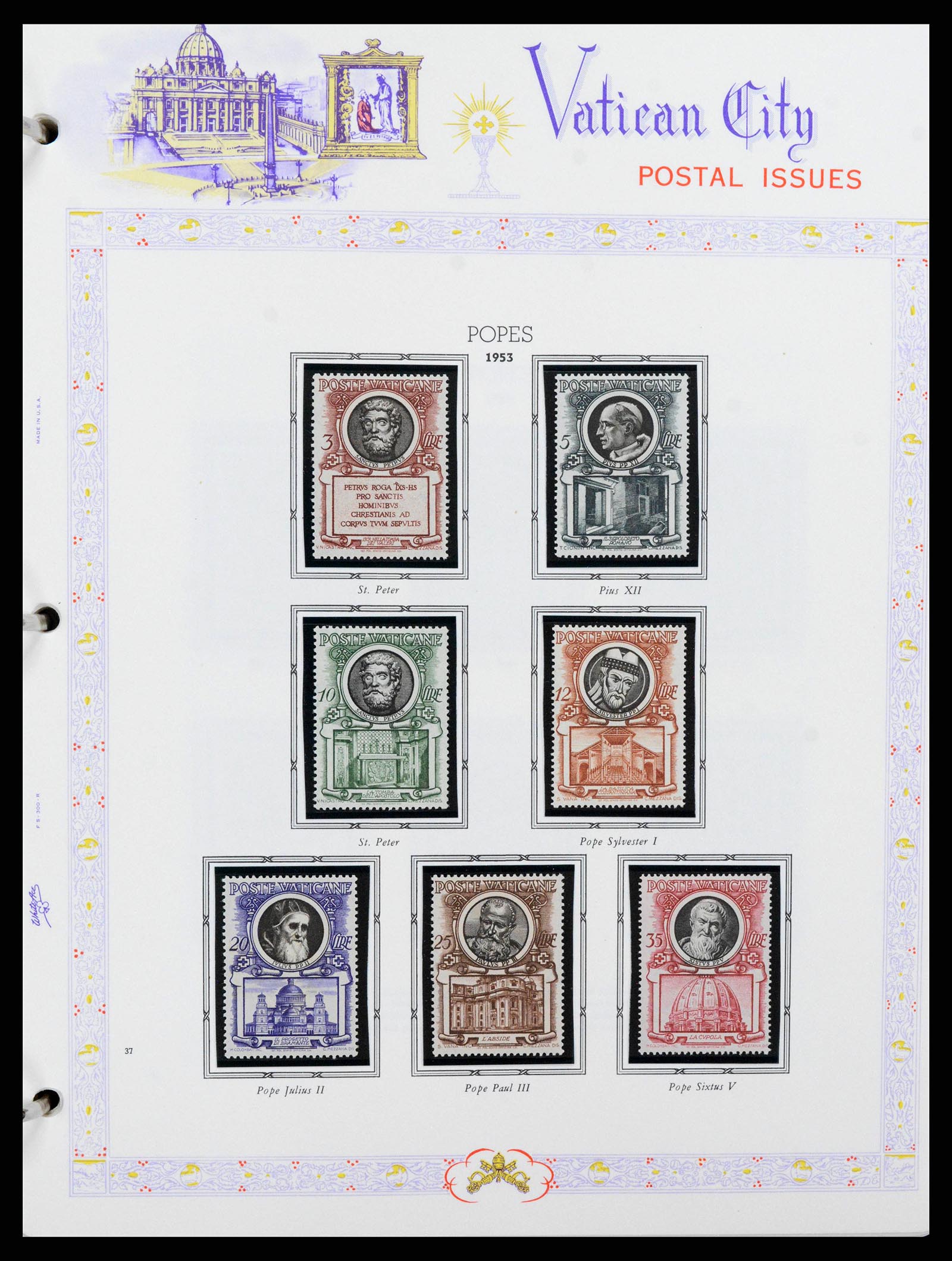 38381 0036 - Stamp collection 38381 Vatican complete 1929-2020!!