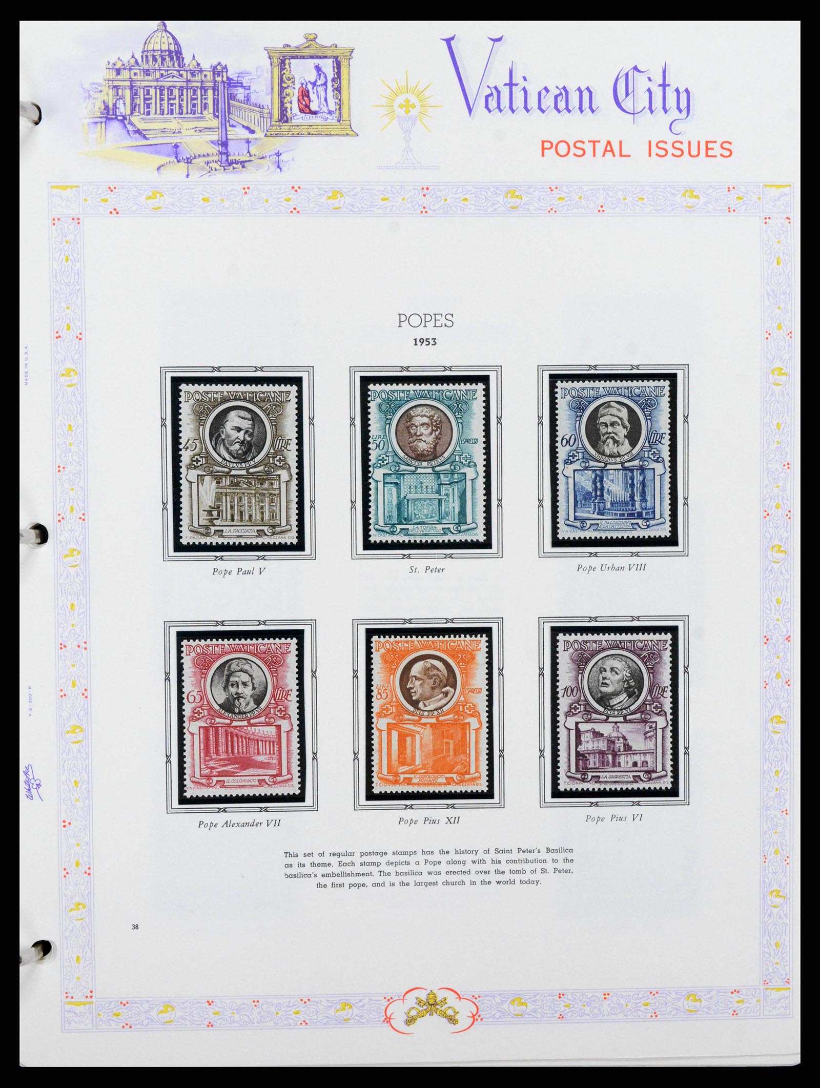 38381 0037 - Stamp collection 38381 Vatican complete 1929-2020!!