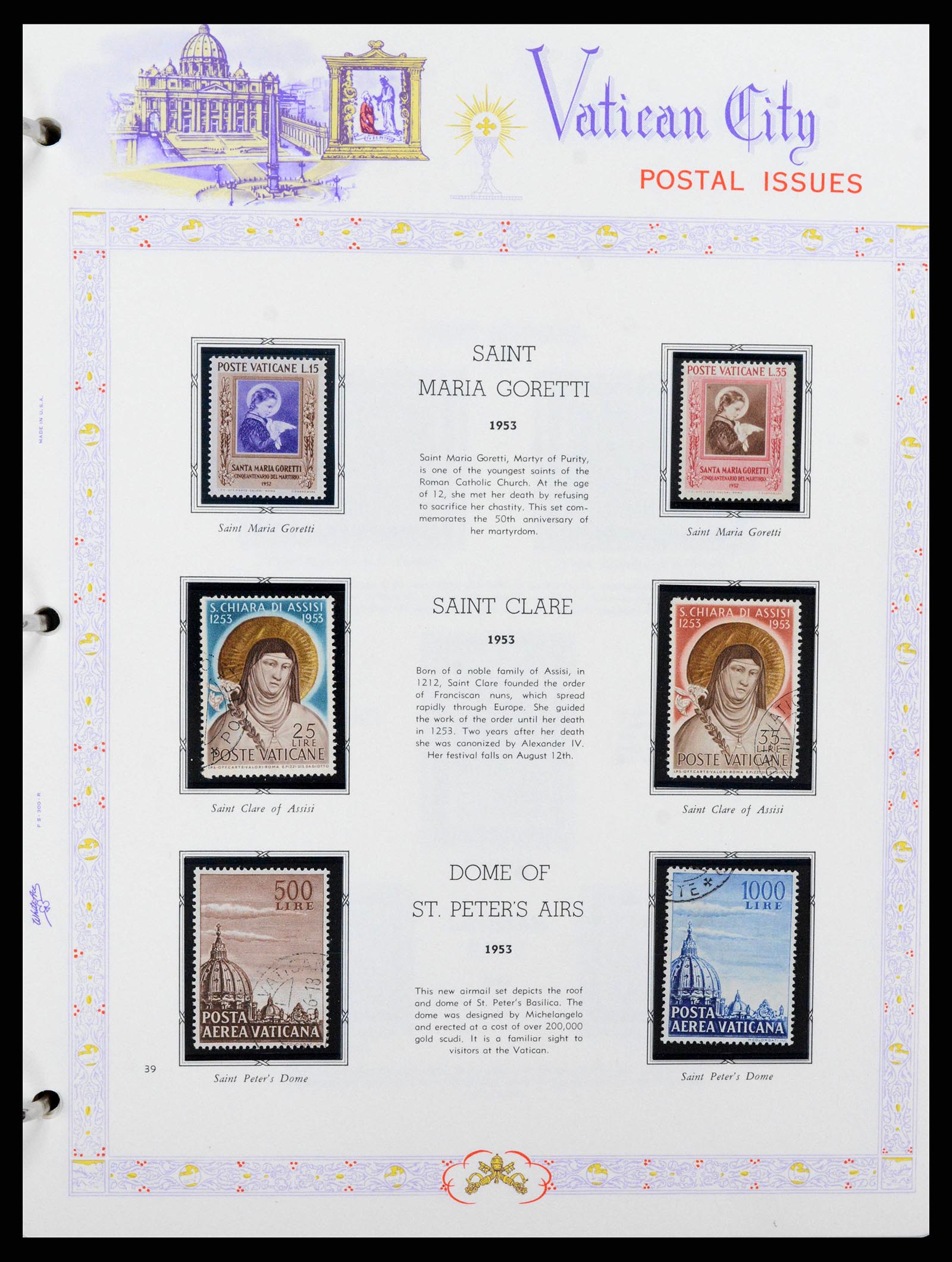 38381 0038 - Stamp collection 38381 Vatican complete 1929-2020!!