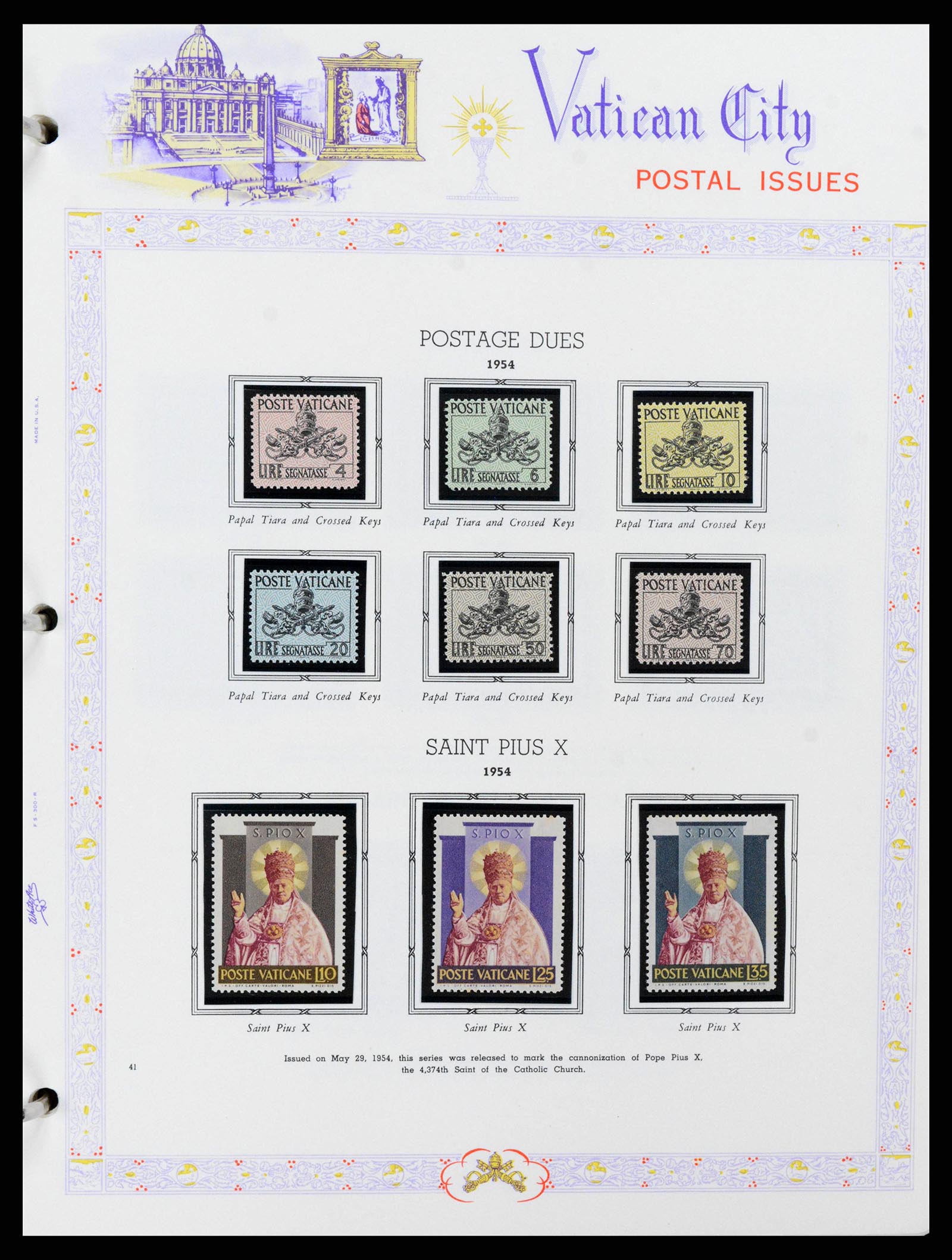 38381 0040 - Stamp collection 38381 Vatican complete 1929-2020!!