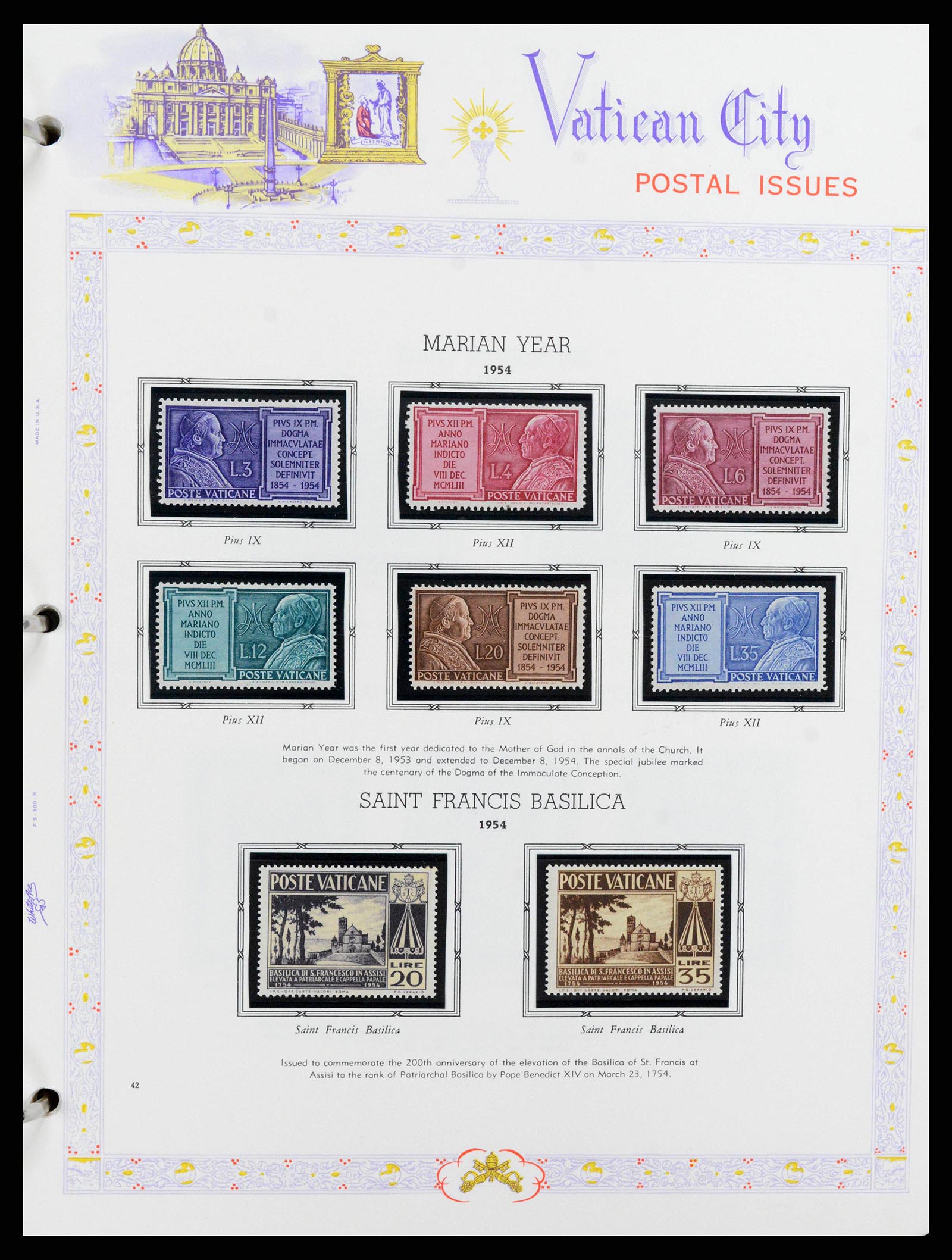 38381 0041 - Stamp collection 38381 Vatican complete 1929-2020!!