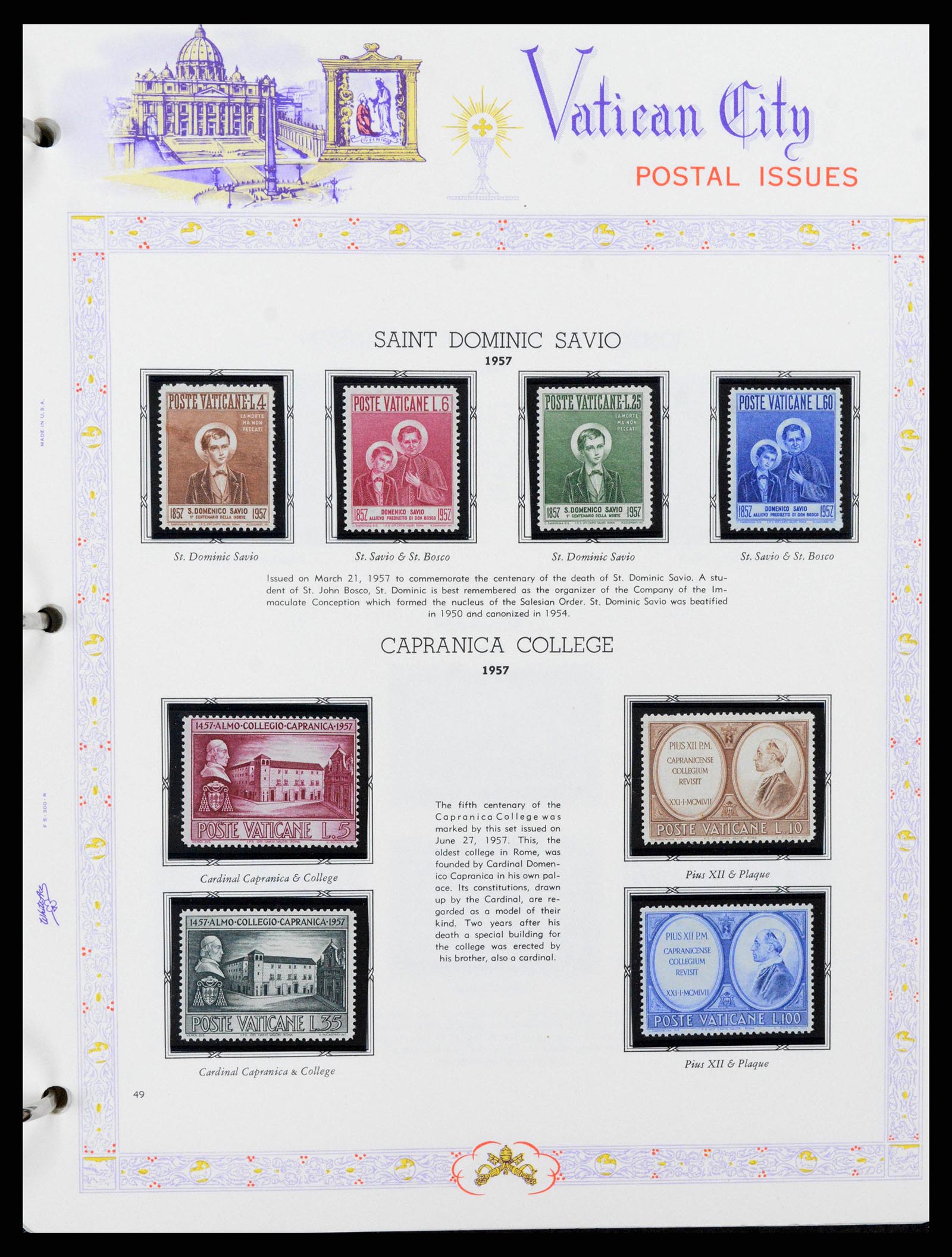 38381 0048 - Stamp collection 38381 Vatican complete 1929-2020!!