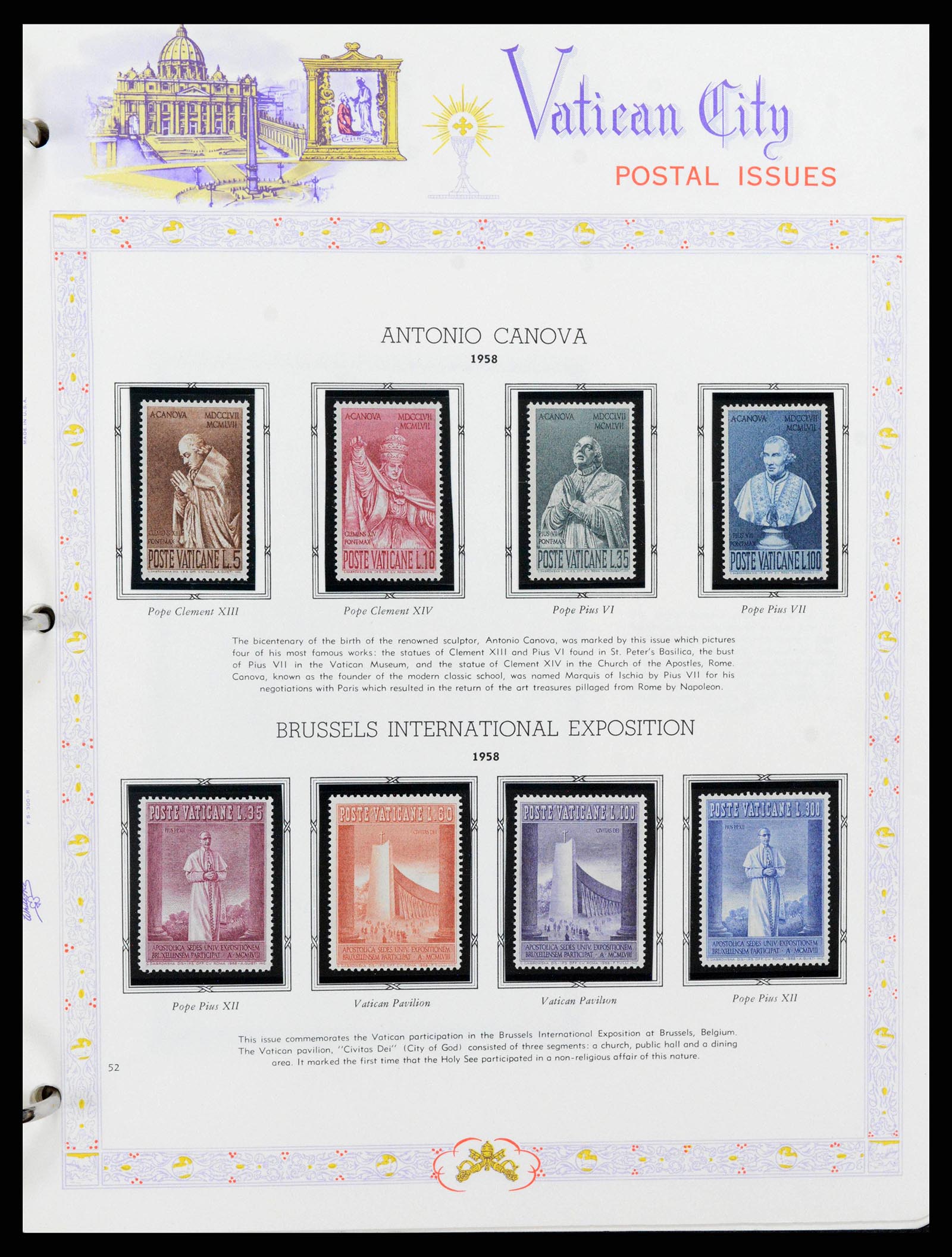 38381 0051 - Stamp collection 38381 Vatican complete 1929-2020!!