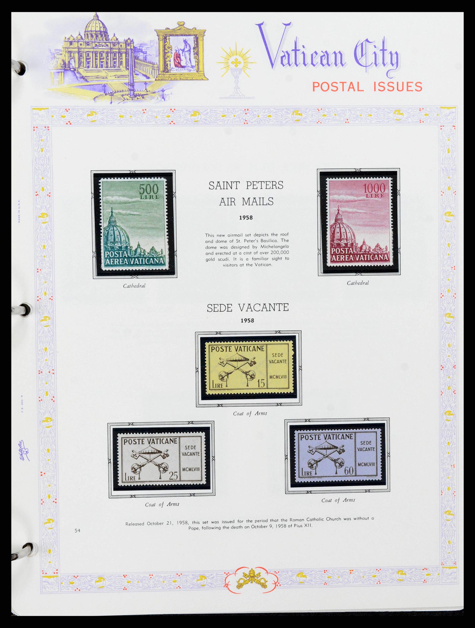 38381 0053 - Stamp collection 38381 Vatican complete 1929-2020!!