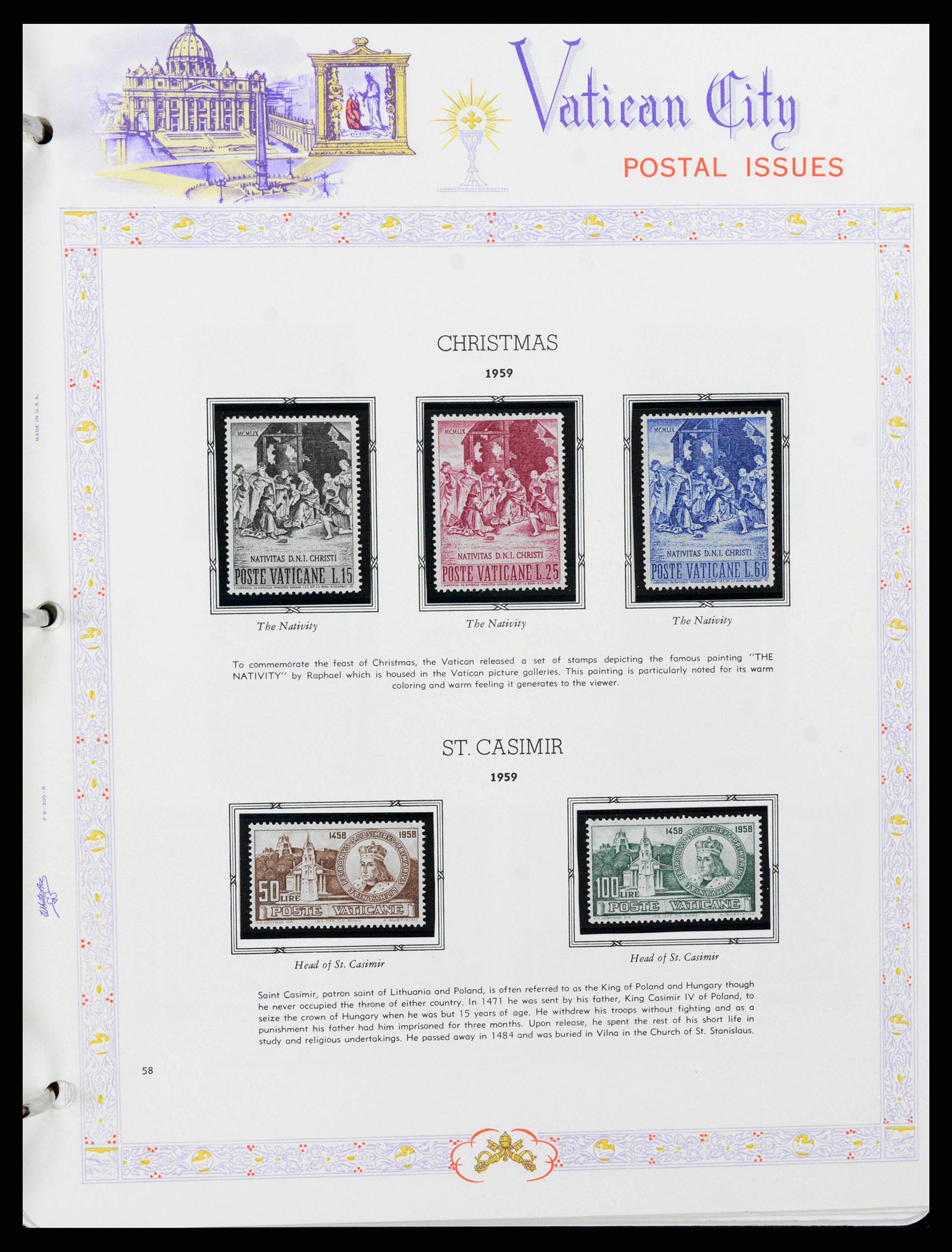 38381 0057 - Stamp collection 38381 Vatican complete 1929-2020!!
