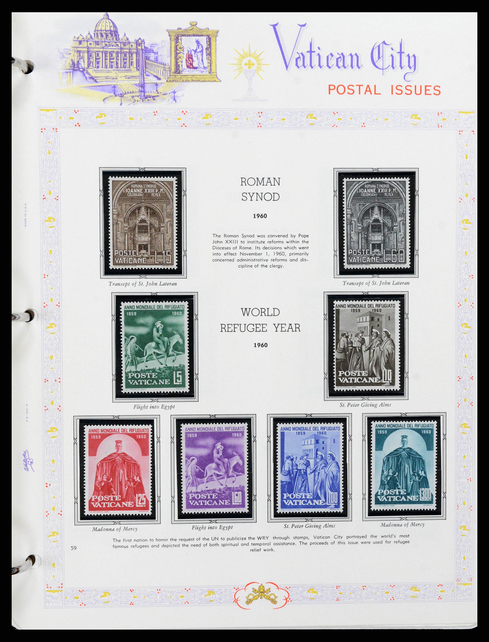 38381 0058 - Stamp collection 38381 Vatican complete 1929-2020!!