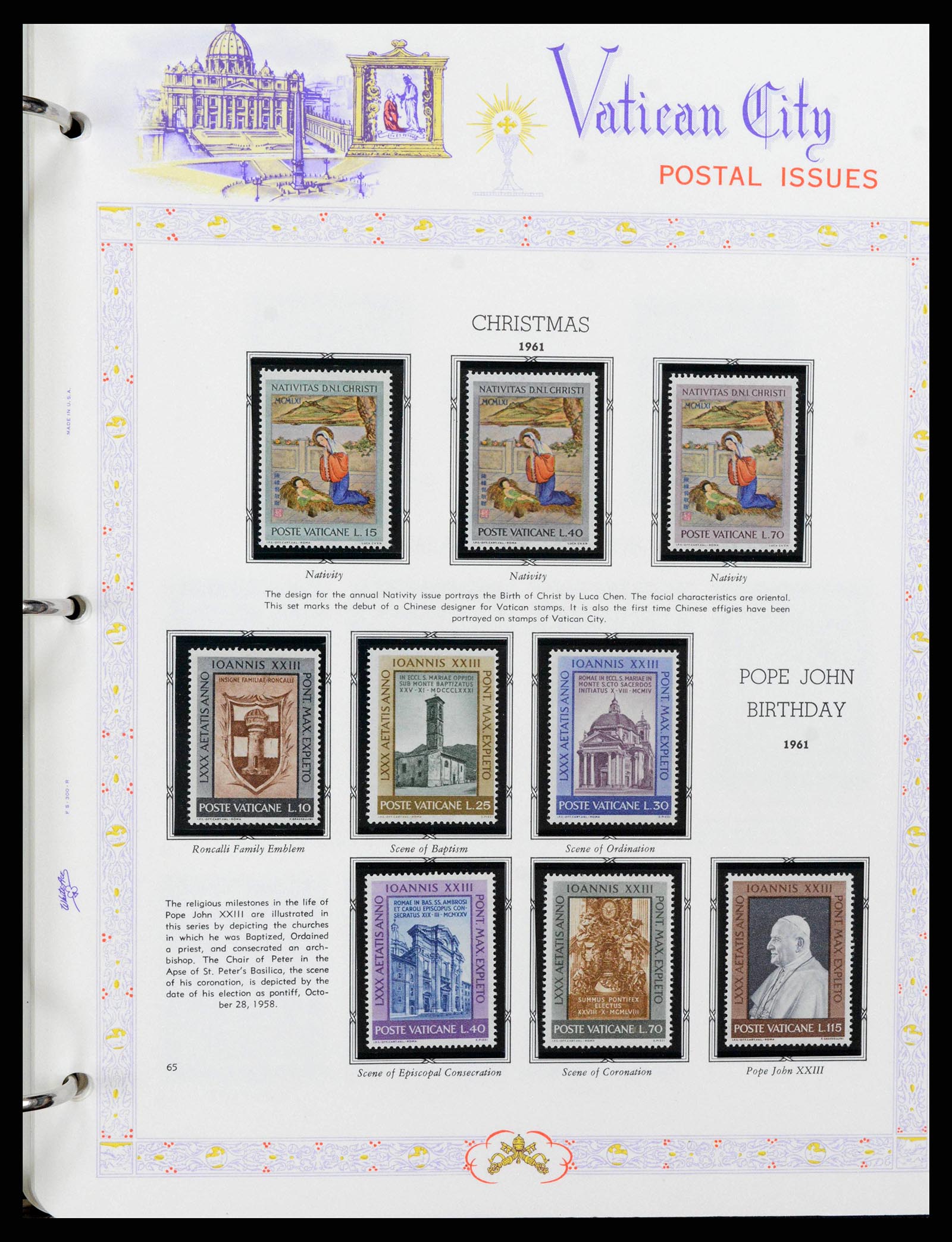 38381 0064 - Stamp collection 38381 Vatican complete 1929-2020!!