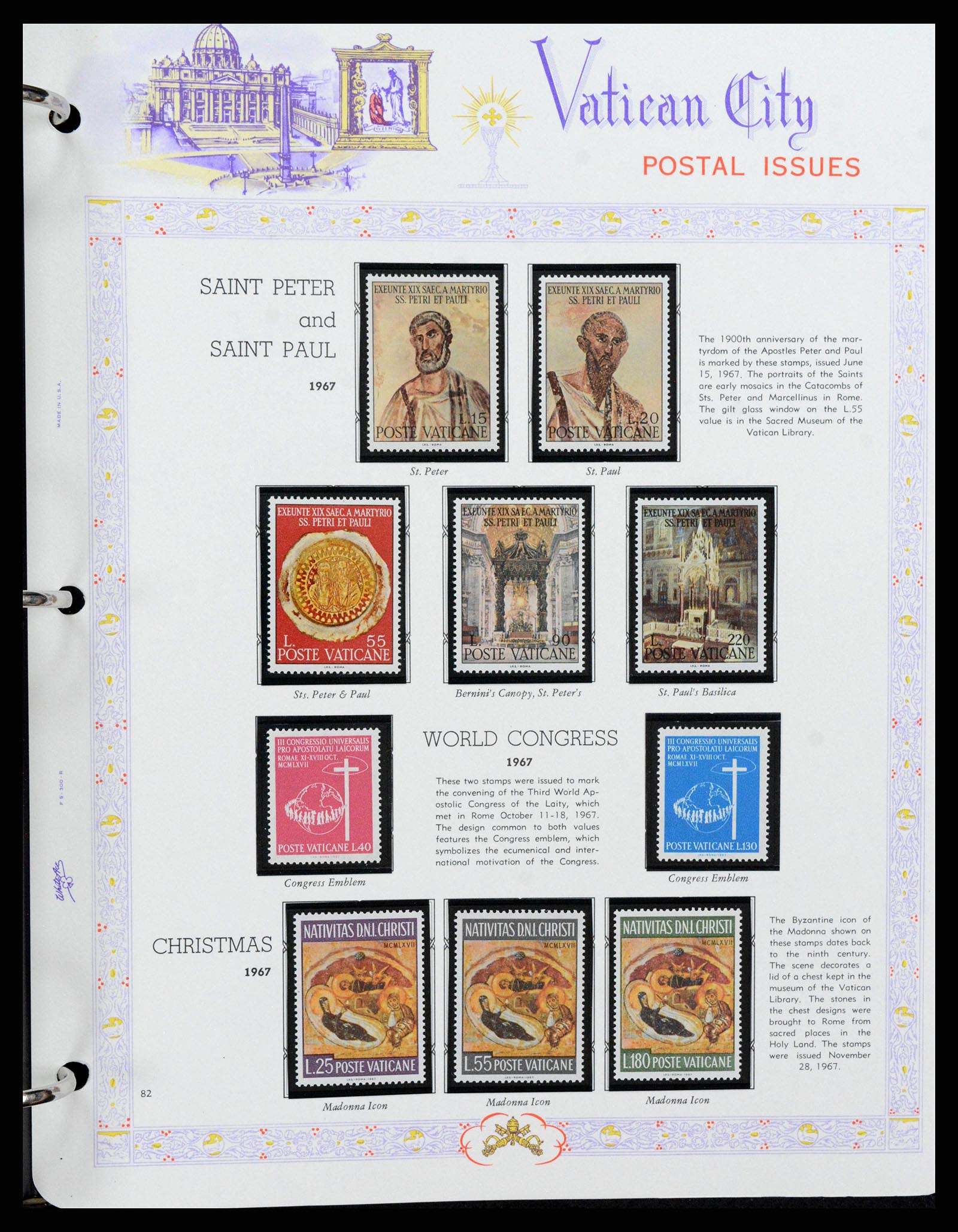 38381 0083 - Stamp collection 38381 Vatican complete 1929-2020!!