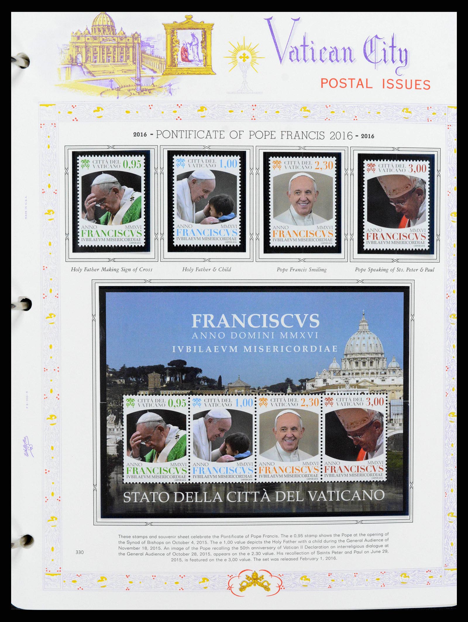 38381 0347 - Stamp collection 38381 Vatican complete 1929-2020!!