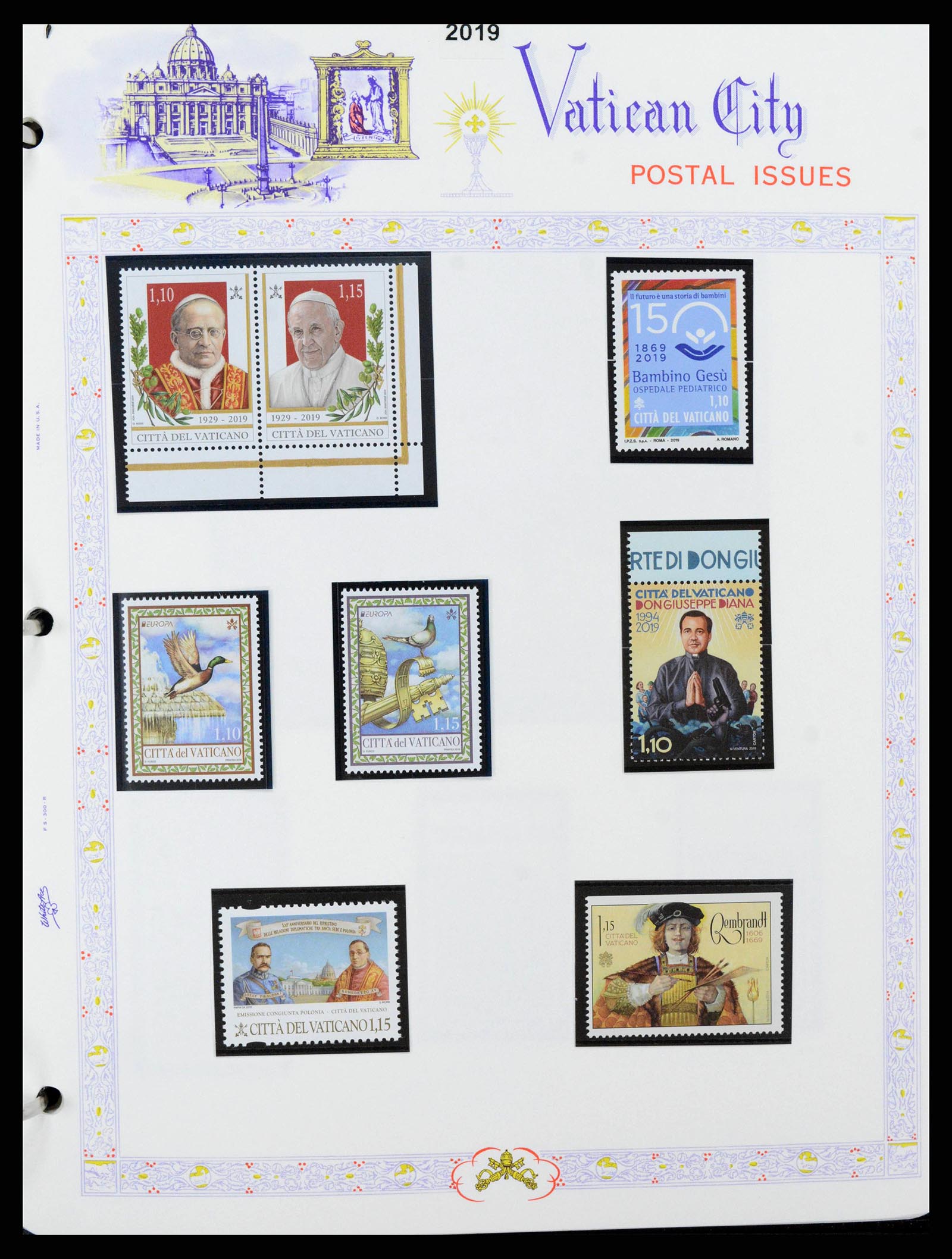 38381 0369 - Stamp collection 38381 Vatican complete 1929-2020!!
