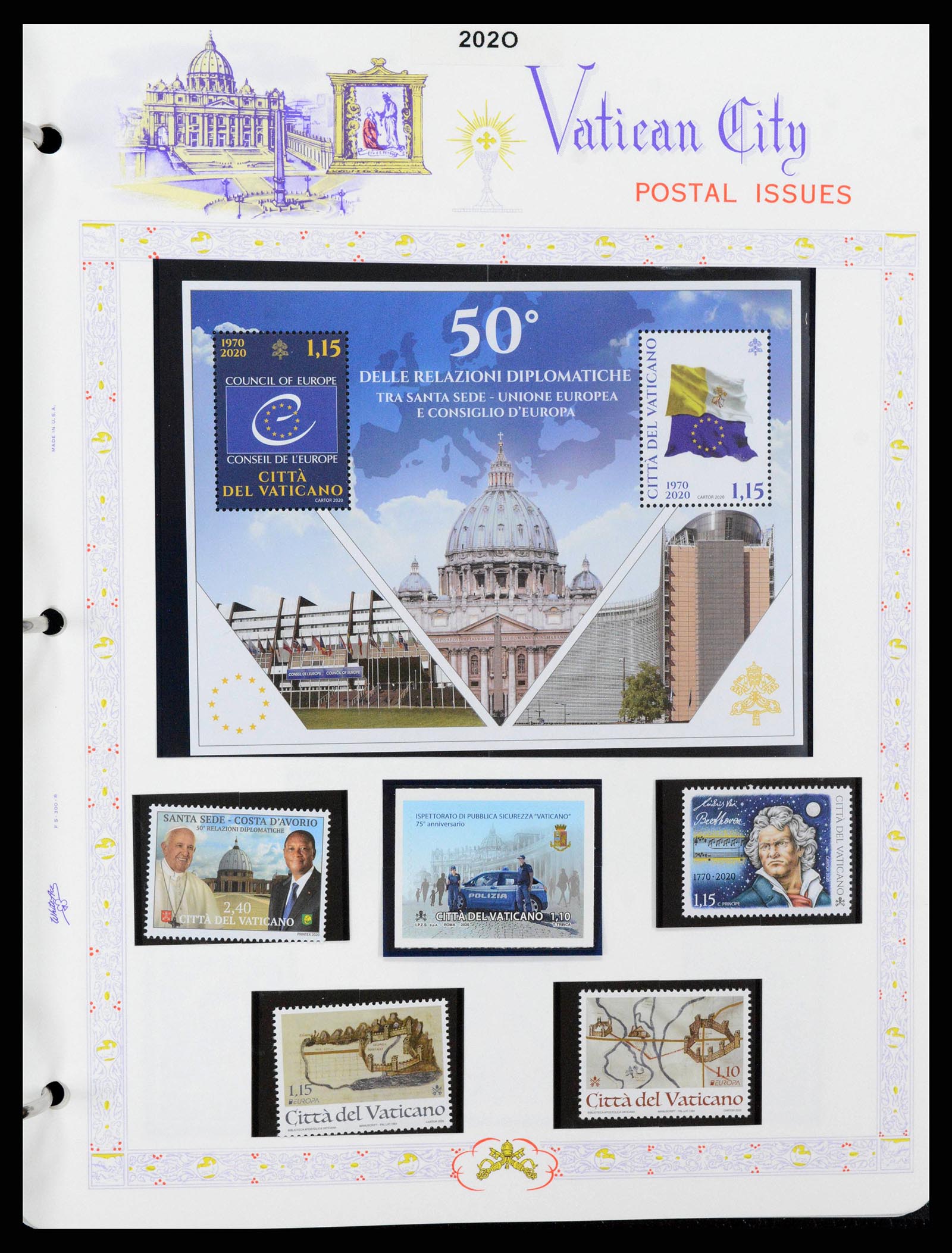 38381 0378 - Stamp collection 38381 Vatican complete 1929-2020!!