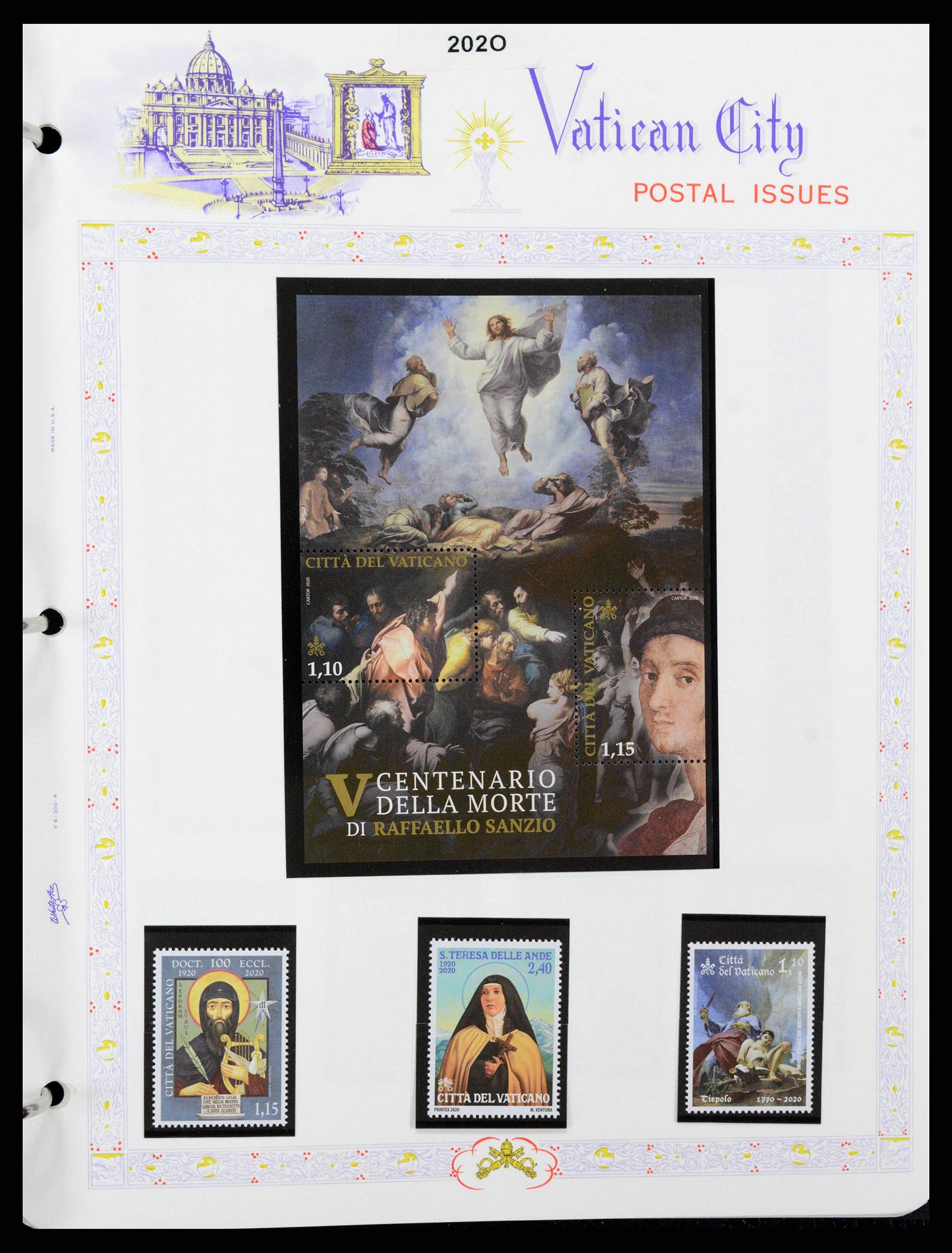 38381 0379 - Stamp collection 38381 Vatican complete 1929-2020!!