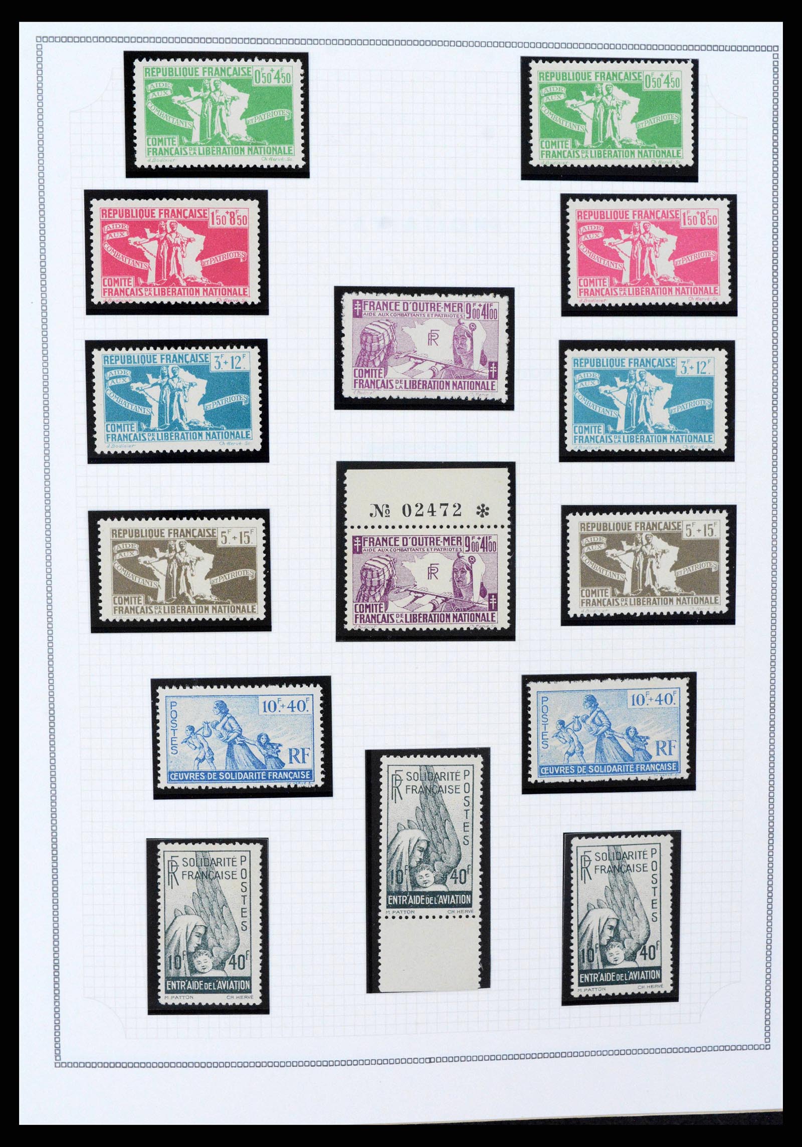 38385 0011 - Postzegelverzameling 38385 Franse koloniën superverzameling 1859-1975