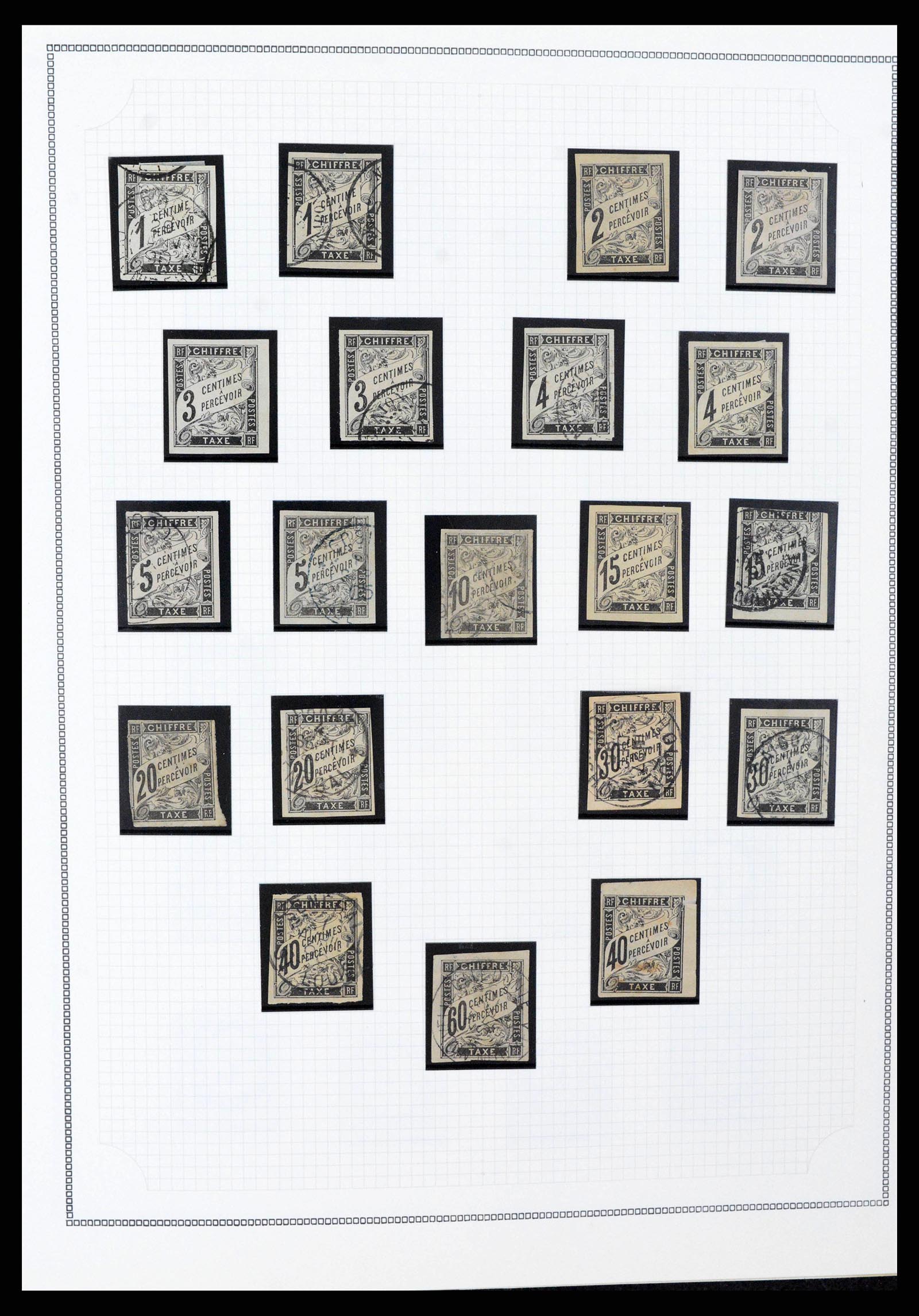38385 0014 - Postzegelverzameling 38385 Franse koloniën superverzameling 1859-1975