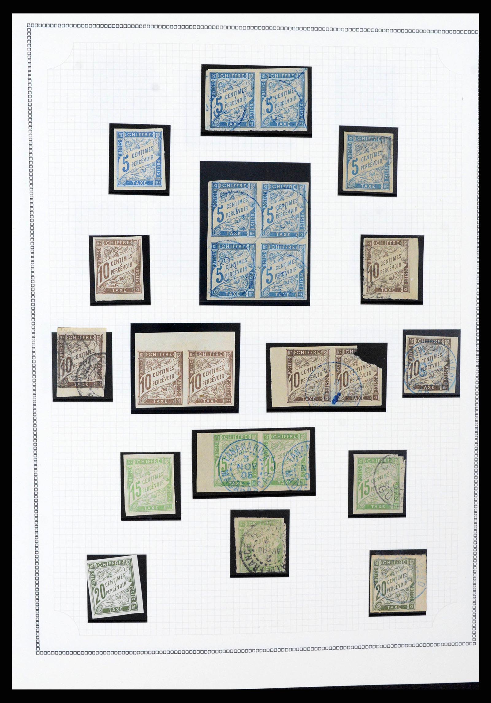 38385 0016 - Postzegelverzameling 38385 Franse koloniën superverzameling 1859-1975