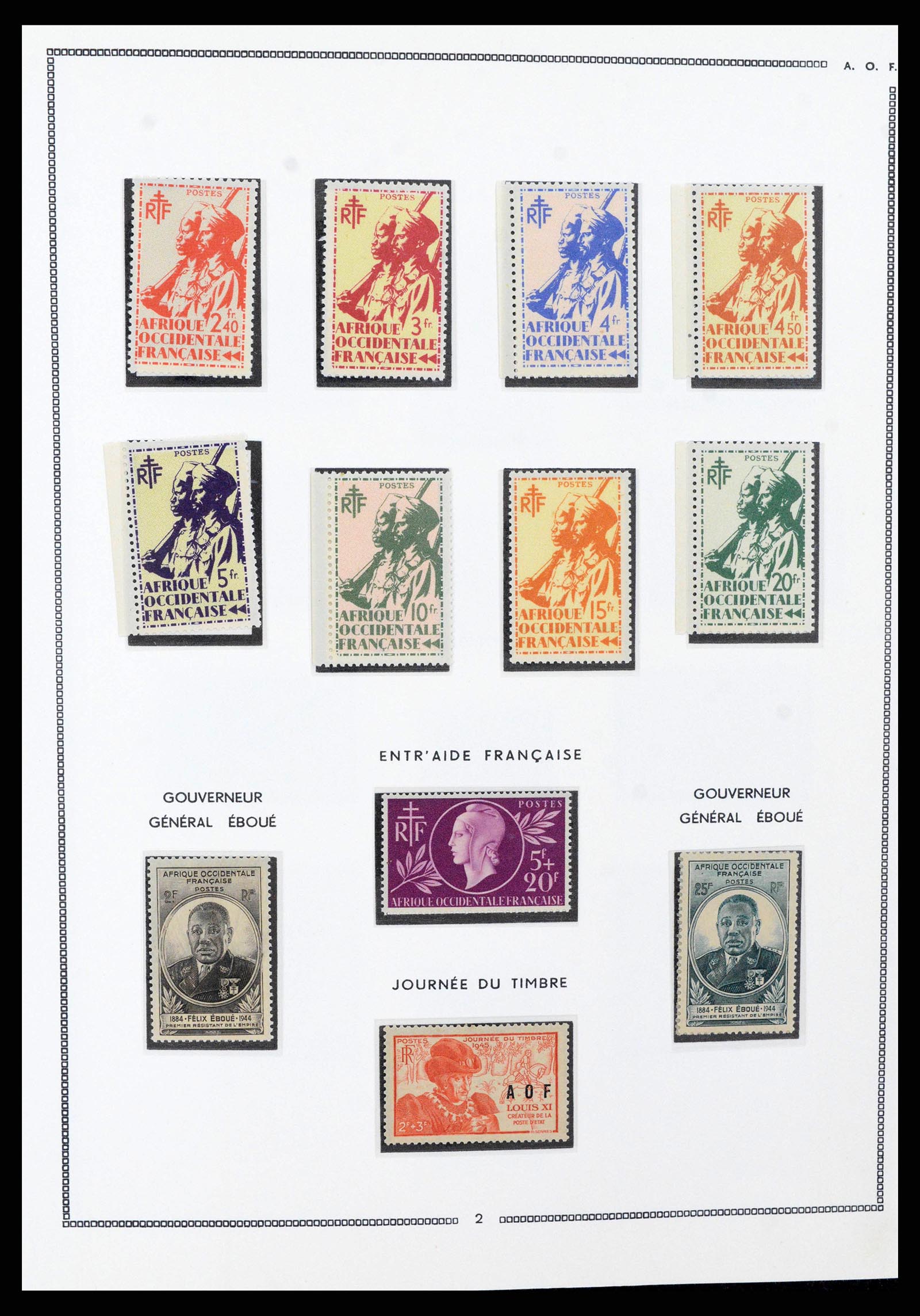 38385 0019 - Postzegelverzameling 38385 Franse koloniën superverzameling 1859-1975