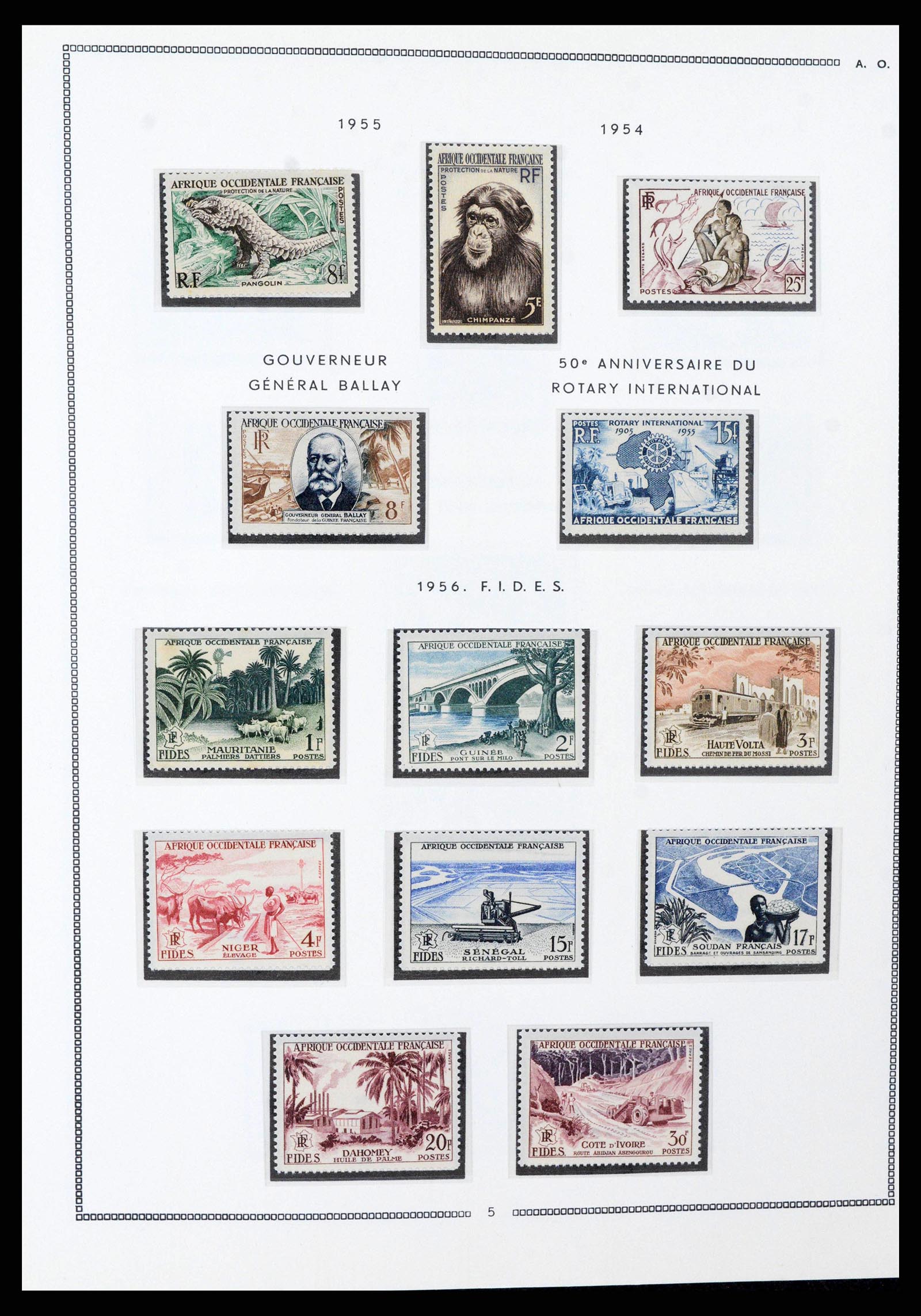 38385 0022 - Stamp collection 38385 French Colonies supercollection 1859-1975.