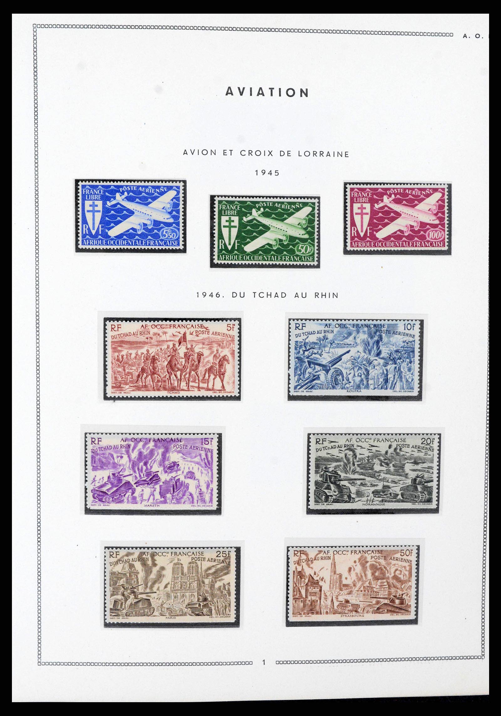 38385 0024 - Postzegelverzameling 38385 Franse koloniën superverzameling 1859-1975
