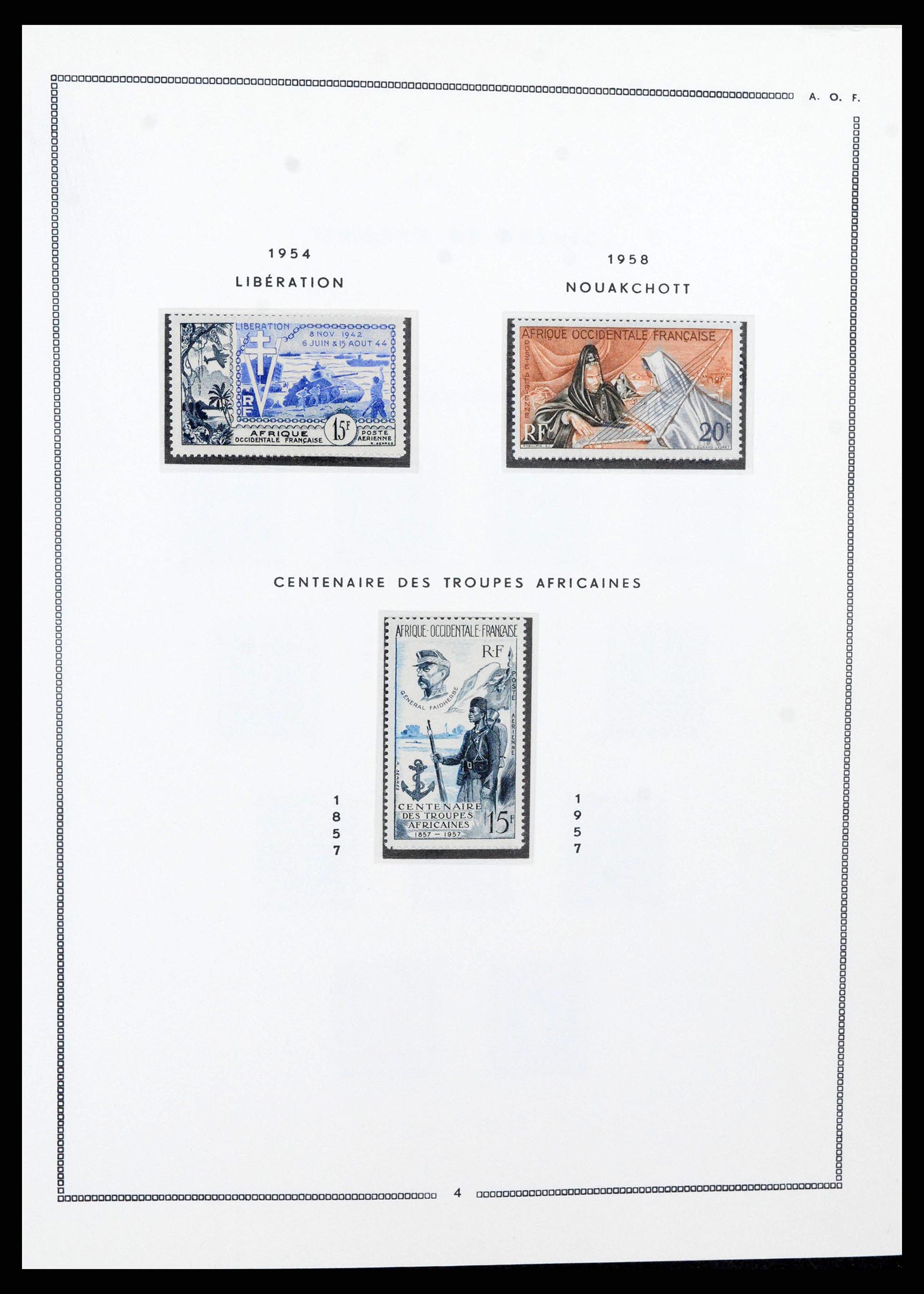 38385 0028 - Postzegelverzameling 38385 Franse koloniën superverzameling 1859-1975