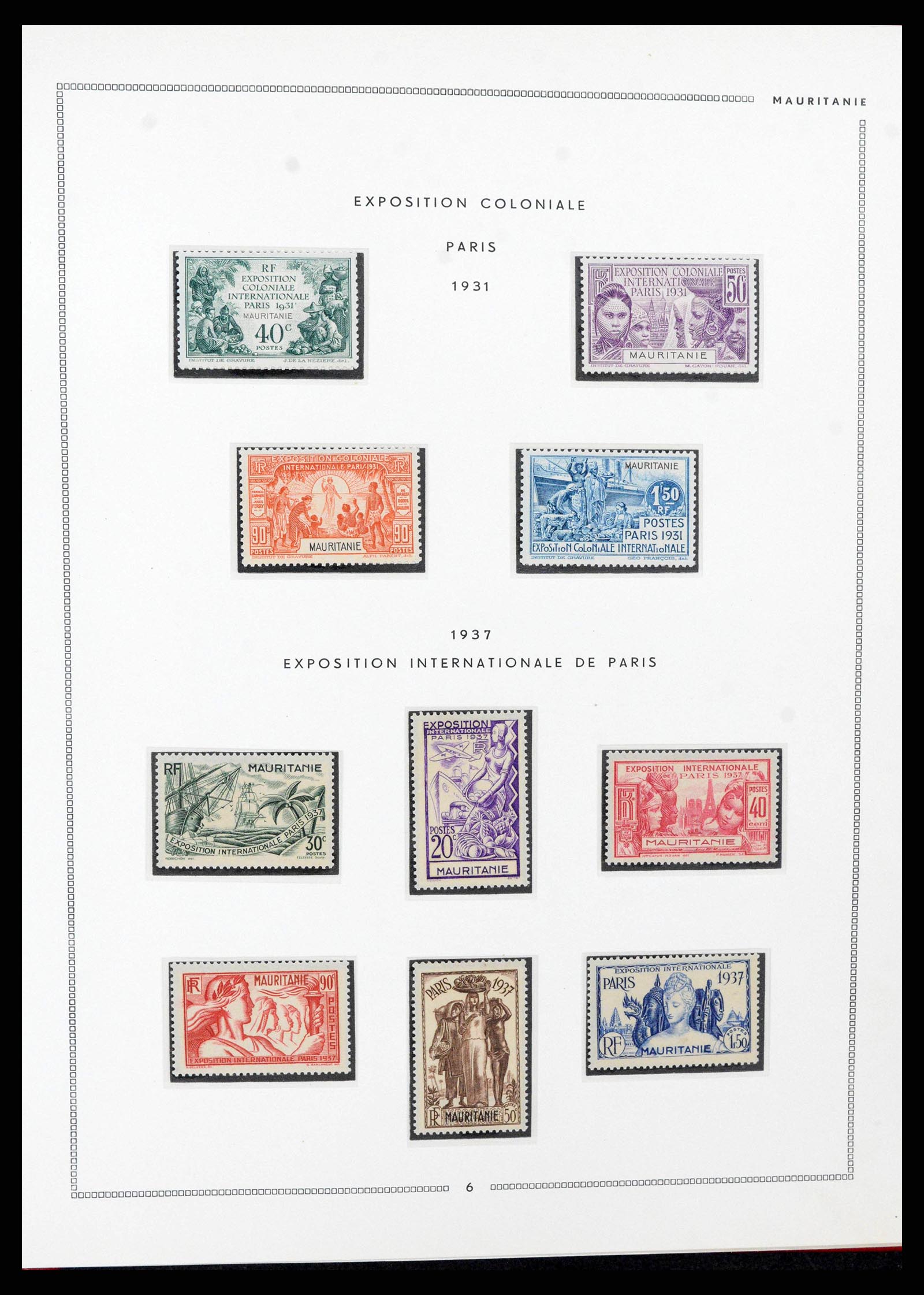 38385 0036 - Postzegelverzameling 38385 Franse koloniën superverzameling 1859-1975