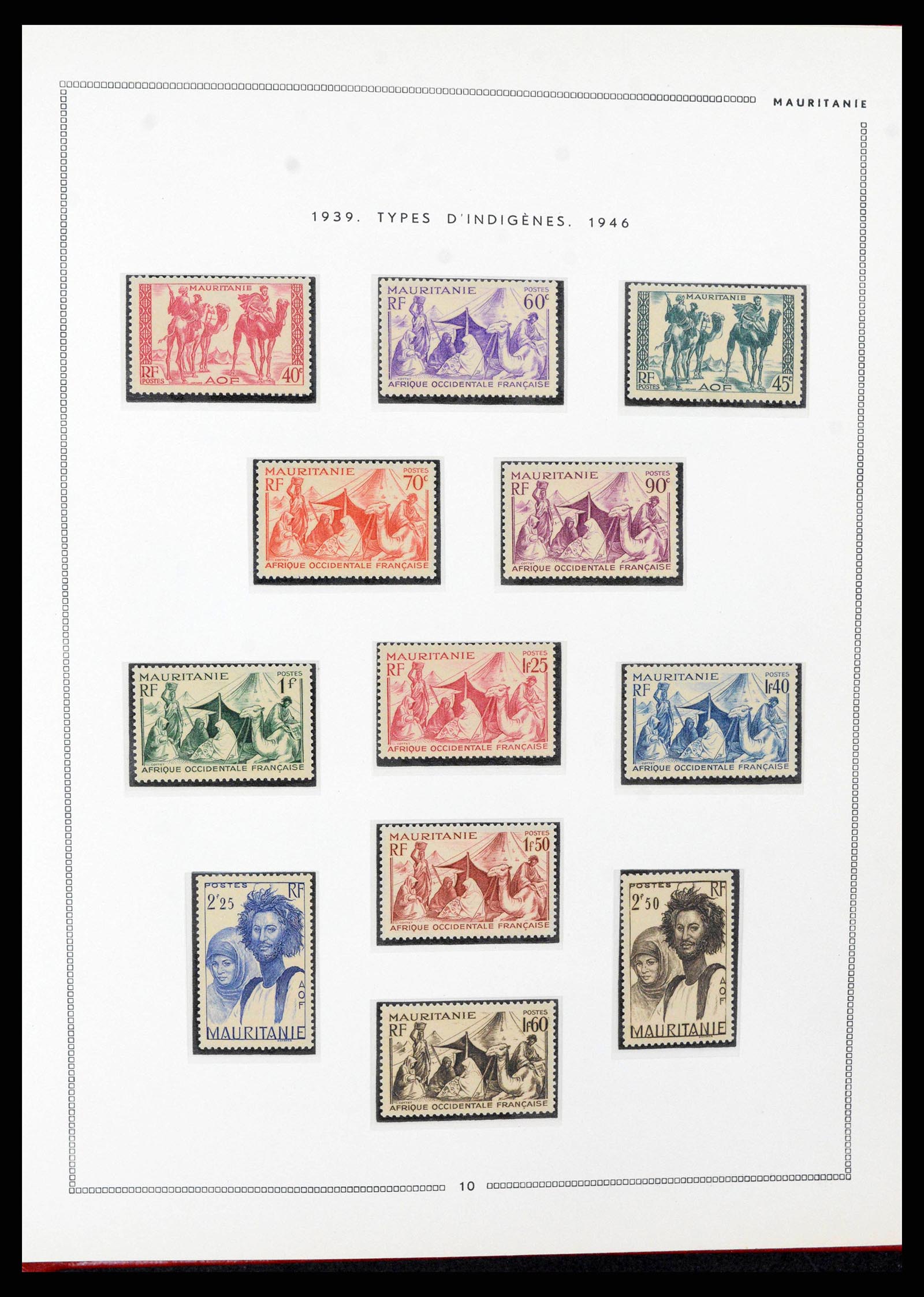 38385 0041 - Postzegelverzameling 38385 Franse koloniën superverzameling 1859-1975
