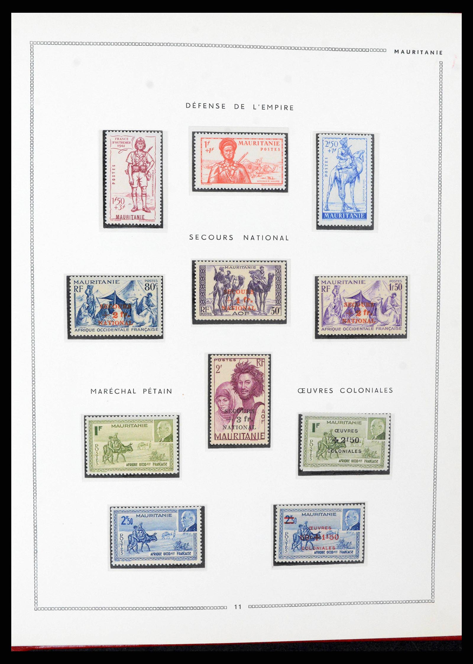 38385 0042 - Postzegelverzameling 38385 Franse koloniën superverzameling 1859-1975
