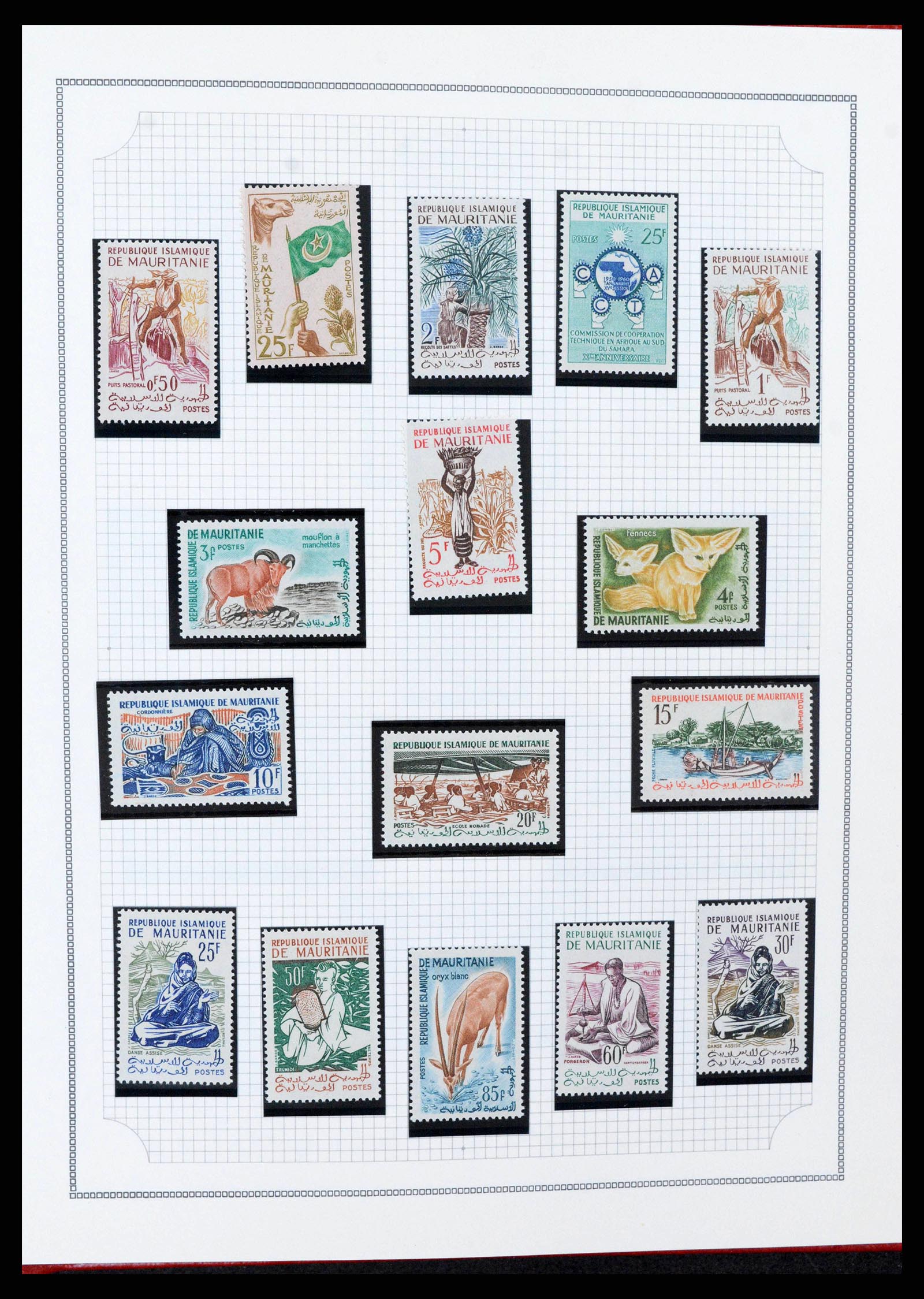 38385 0044 - Postzegelverzameling 38385 Franse koloniën superverzameling 1859-1975