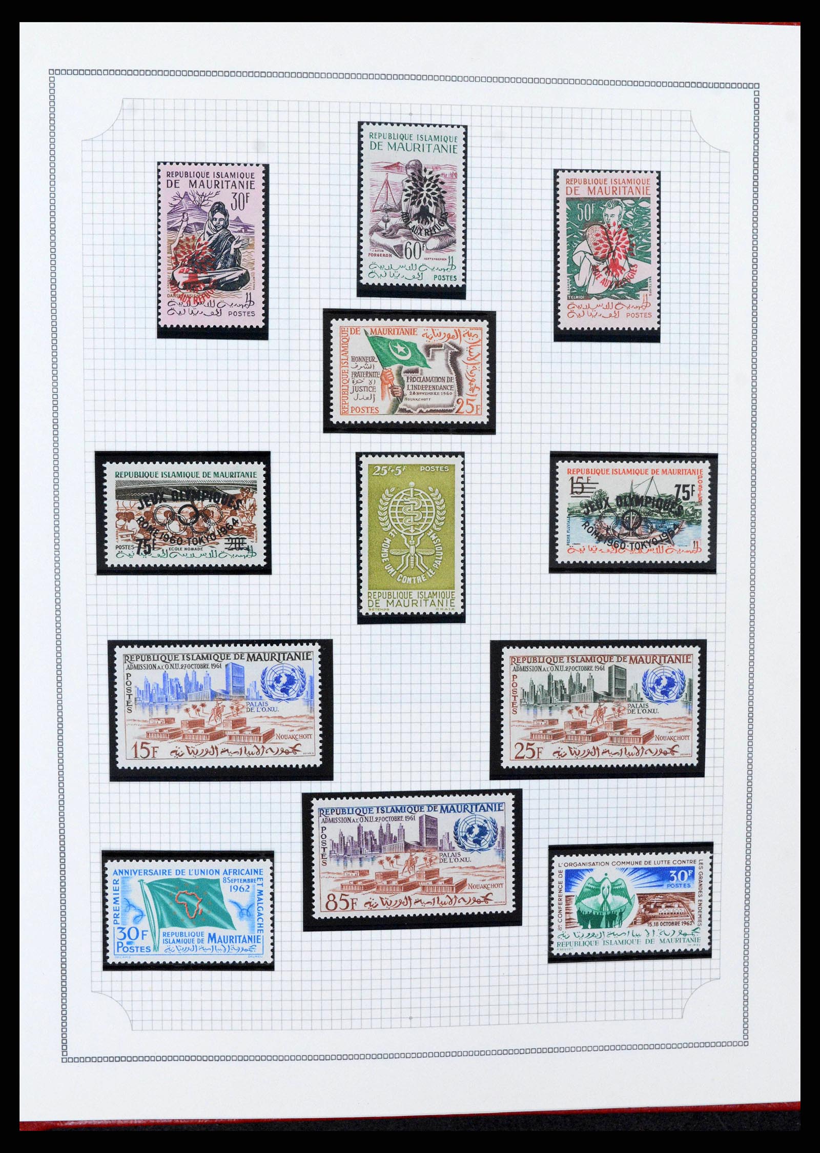 38385 0045 - Postzegelverzameling 38385 Franse koloniën superverzameling 1859-1975