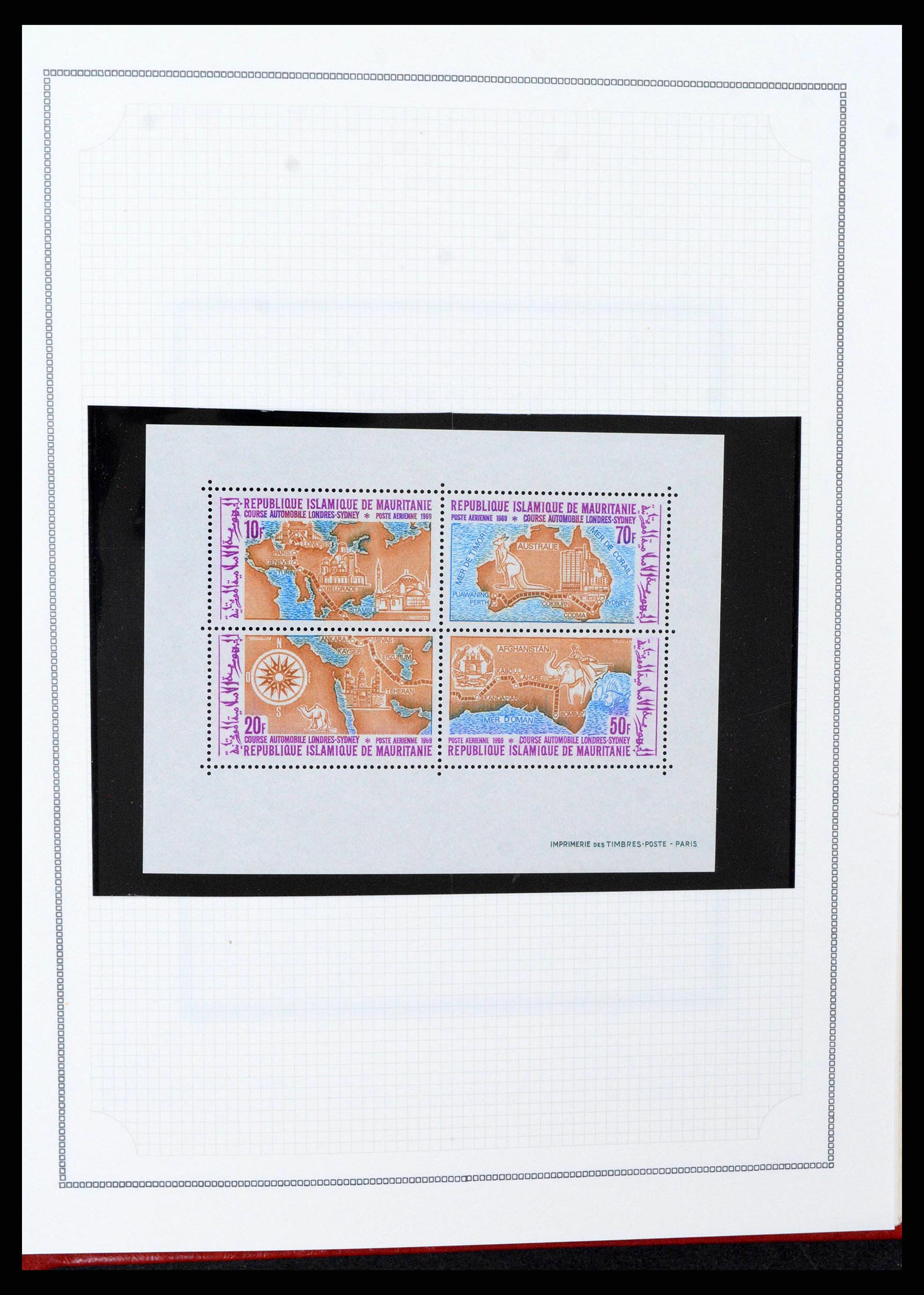 38385 0052 - Postzegelverzameling 38385 Franse koloniën superverzameling 1859-1975