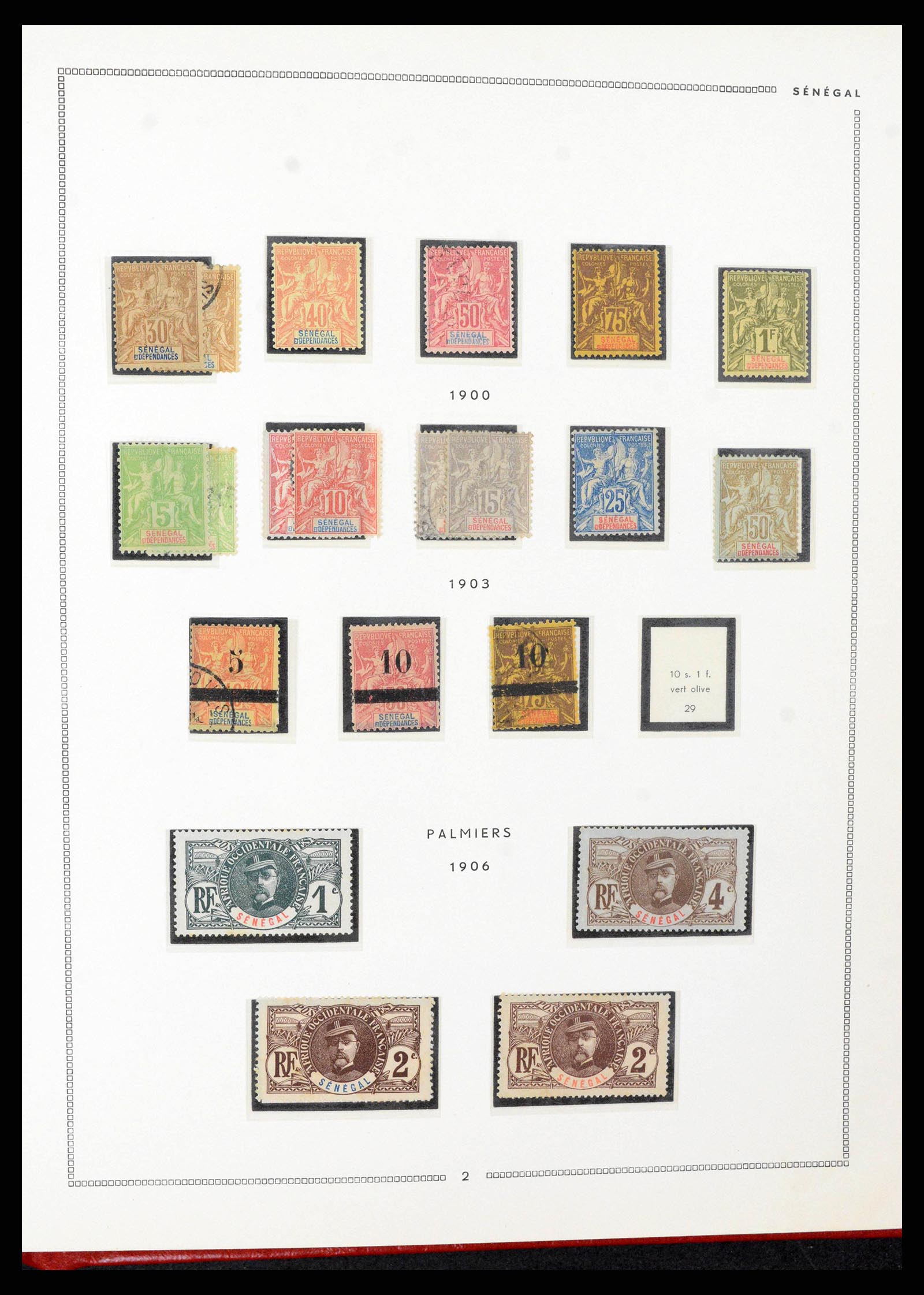 38385 0058 - Postzegelverzameling 38385 Franse koloniën superverzameling 1859-1975